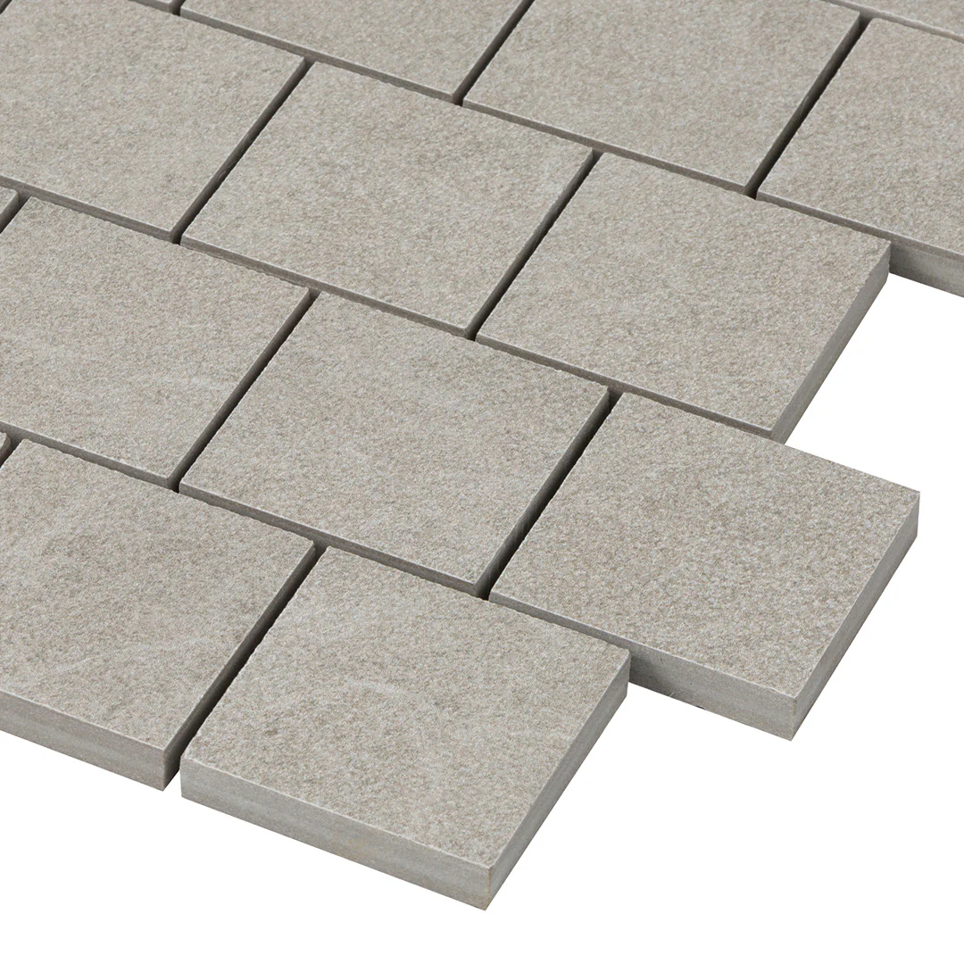Continuum Square Mosaic 12X12 Grey Natural - Image 3