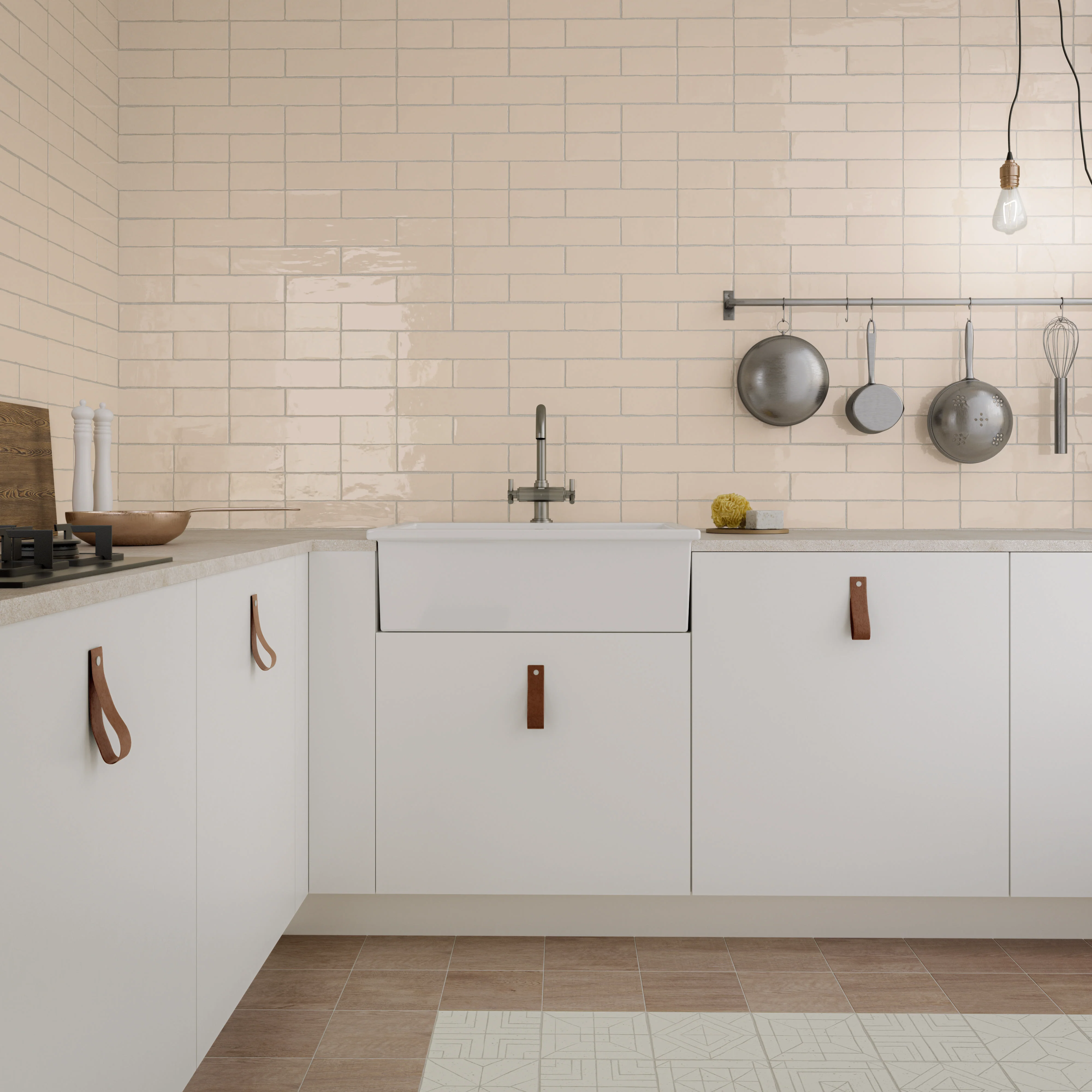 Crafted Glossy 3X12 Cream - Image 2
