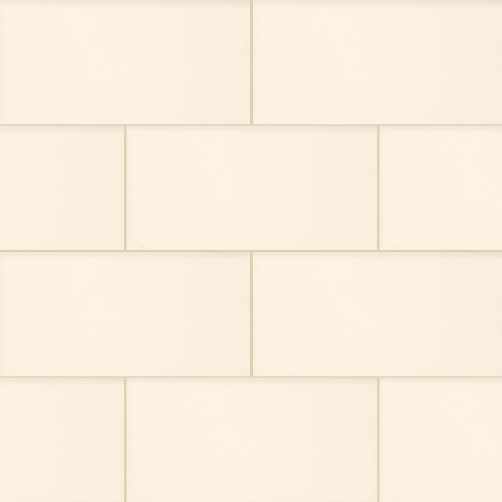 Domino Porcelain Subway Tile 3X6 Almond Glossy