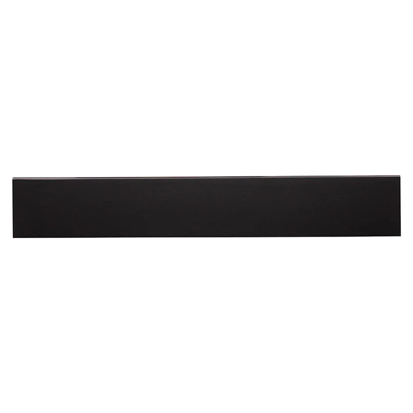 Domino Porcelain Bullnose 4X24 Black Matte