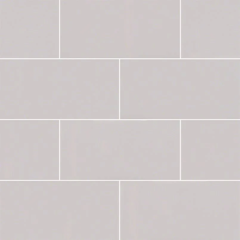 Domino Porcelain Subway Tile 3X6 Gray Glossy