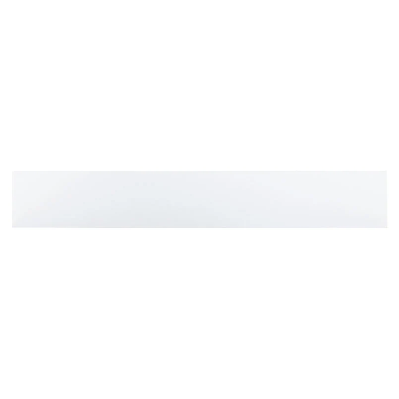 Domino Porcelain Bullnose 4X24 White Matte