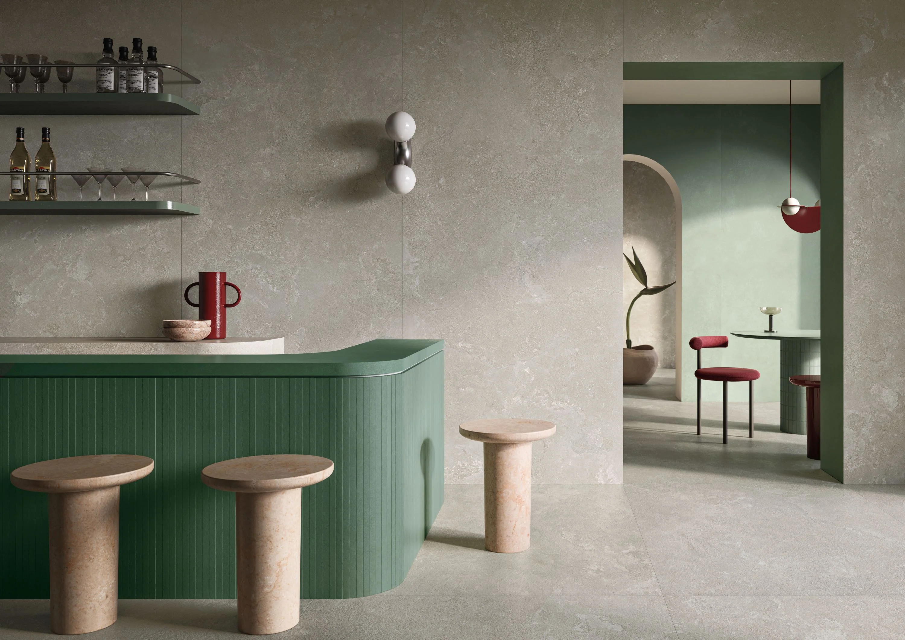 Dorset Matte 48X48 Cenere Cross Cut - Image 2