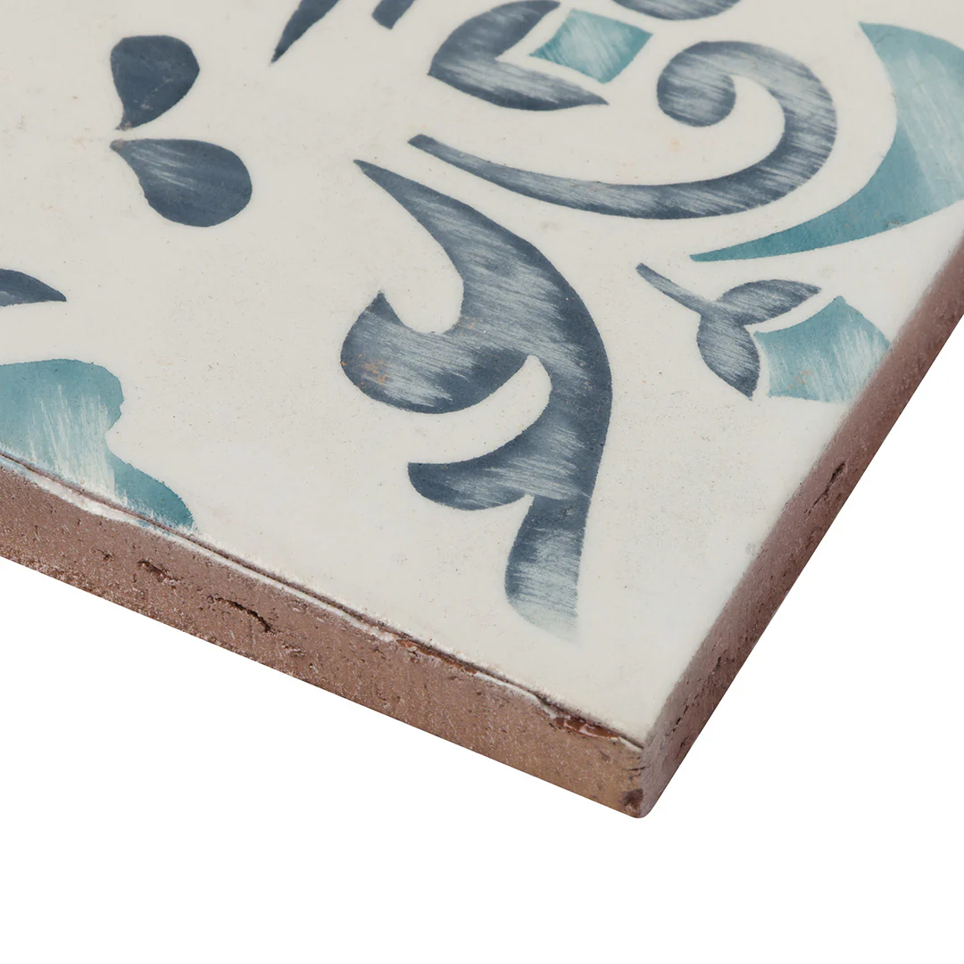 Duquesa Catarina Deco 4-5/8X4-5/8 Acqua Matte - Image 3