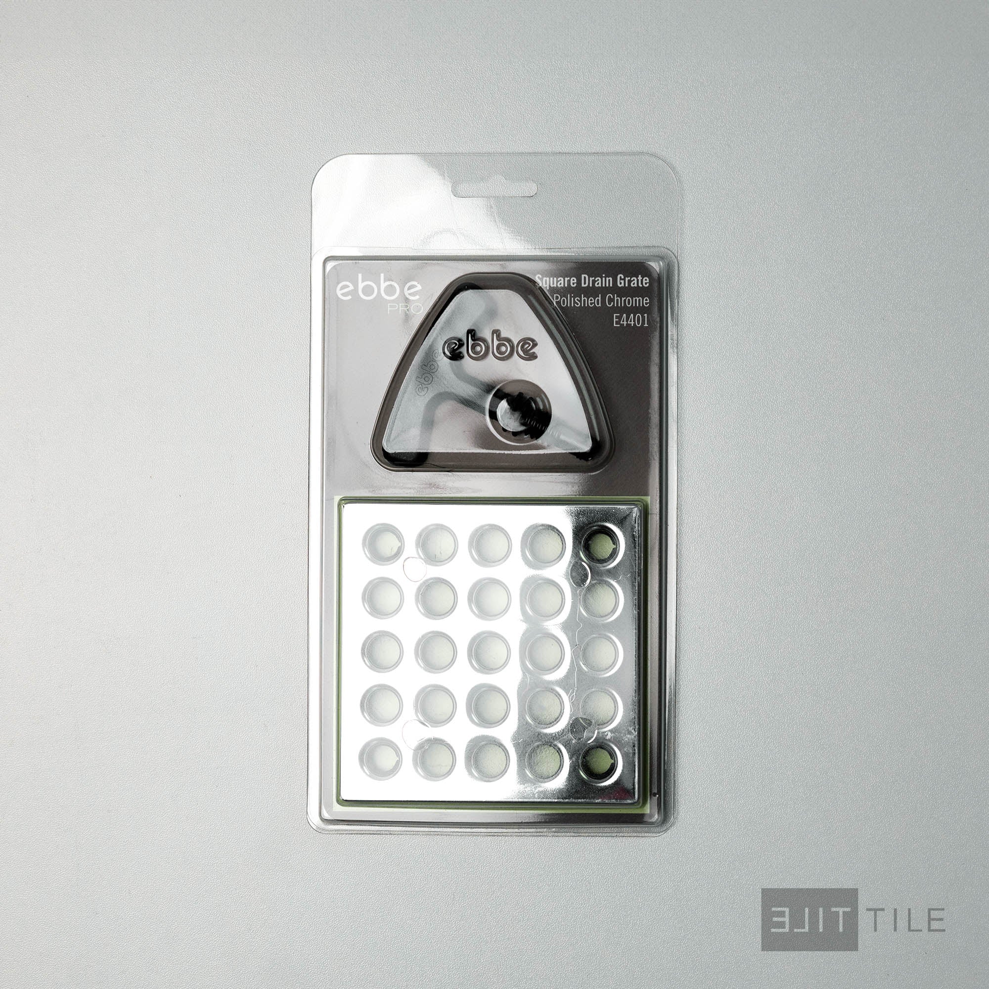 Ebbe Pro Drain Covers Polished Chrome 4 in