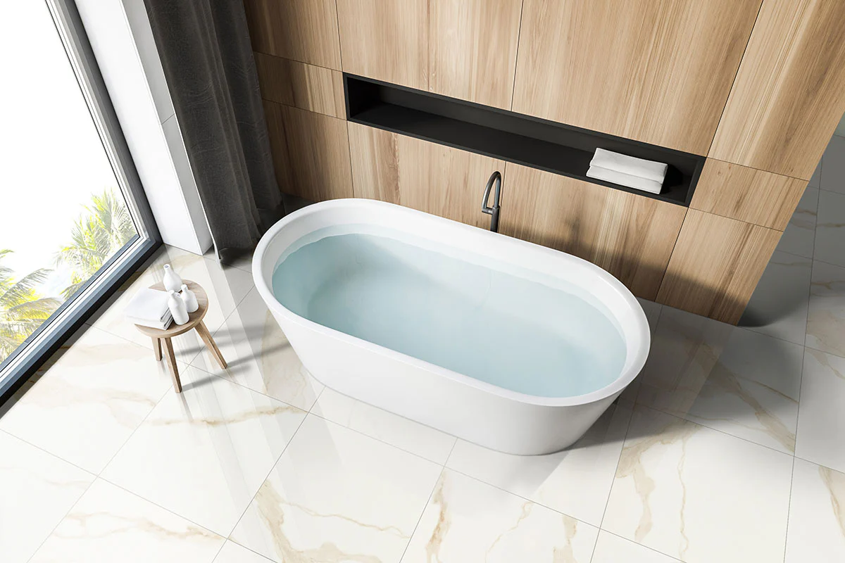 Eden Porcelain Field Tile 32X32 Calacatta Polished - Image 2