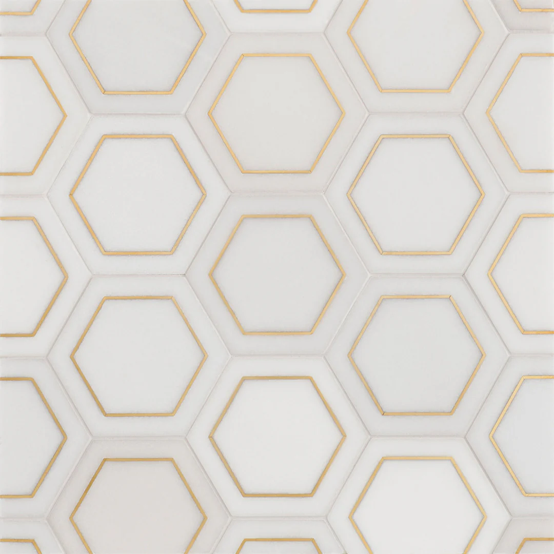 Ellington Savoy Deco 5-1/4X4-1/2 Cotton/Brass Honed