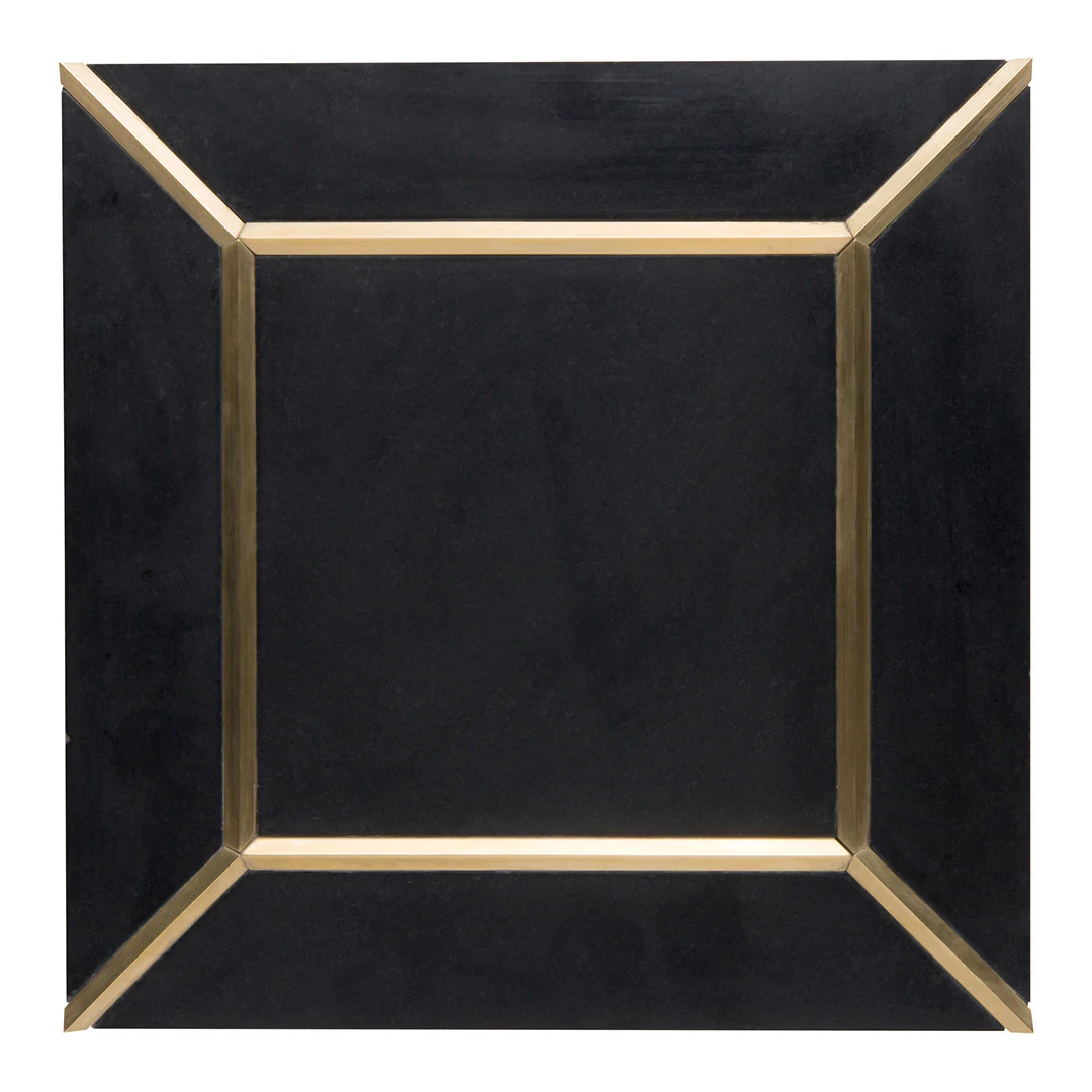 Ellington Empire Deco 12X12 Ebony/Brass Honed - Image 3