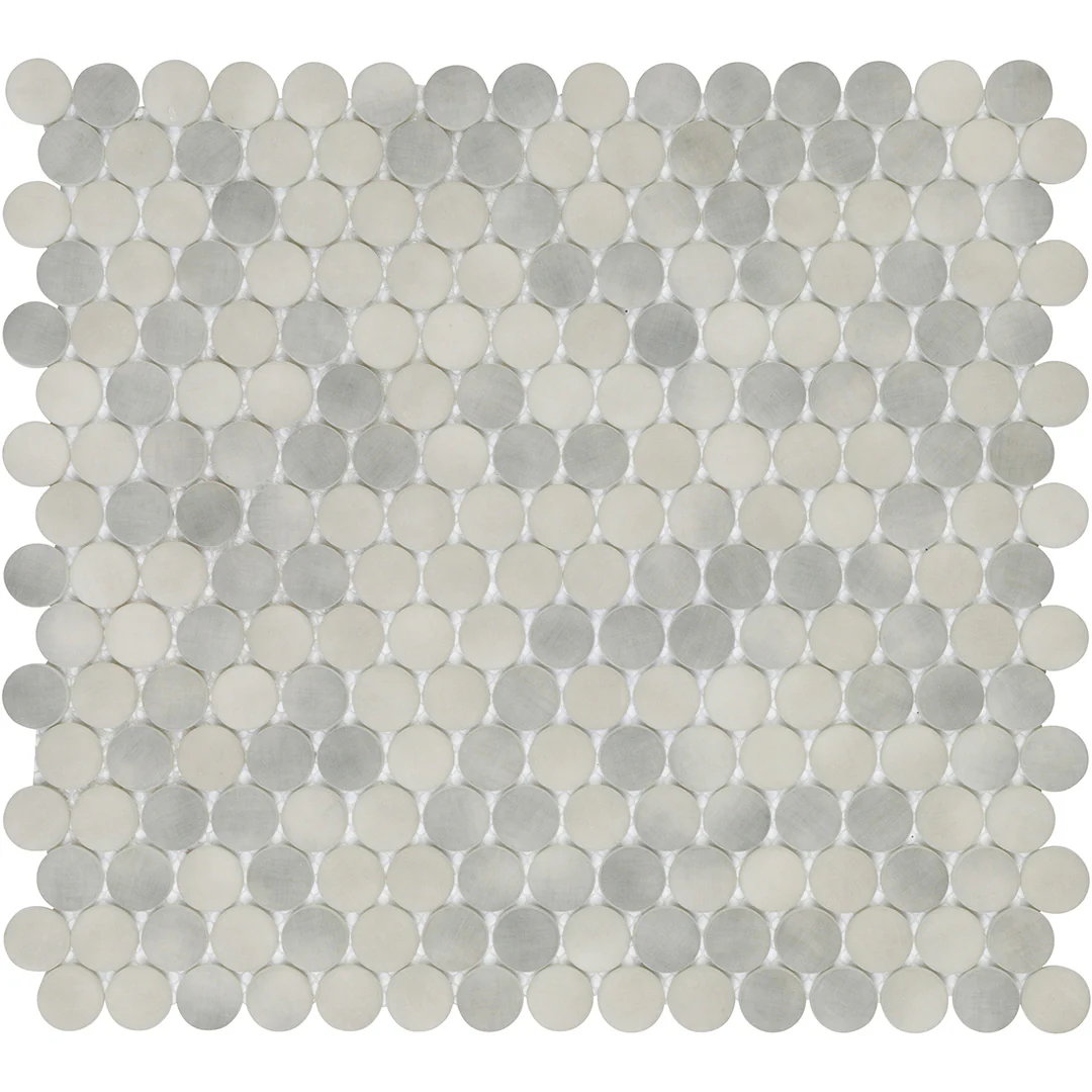 Emersyn Lane Circle Mosaic 12X12 Rockwell Twill Matte - Image 3