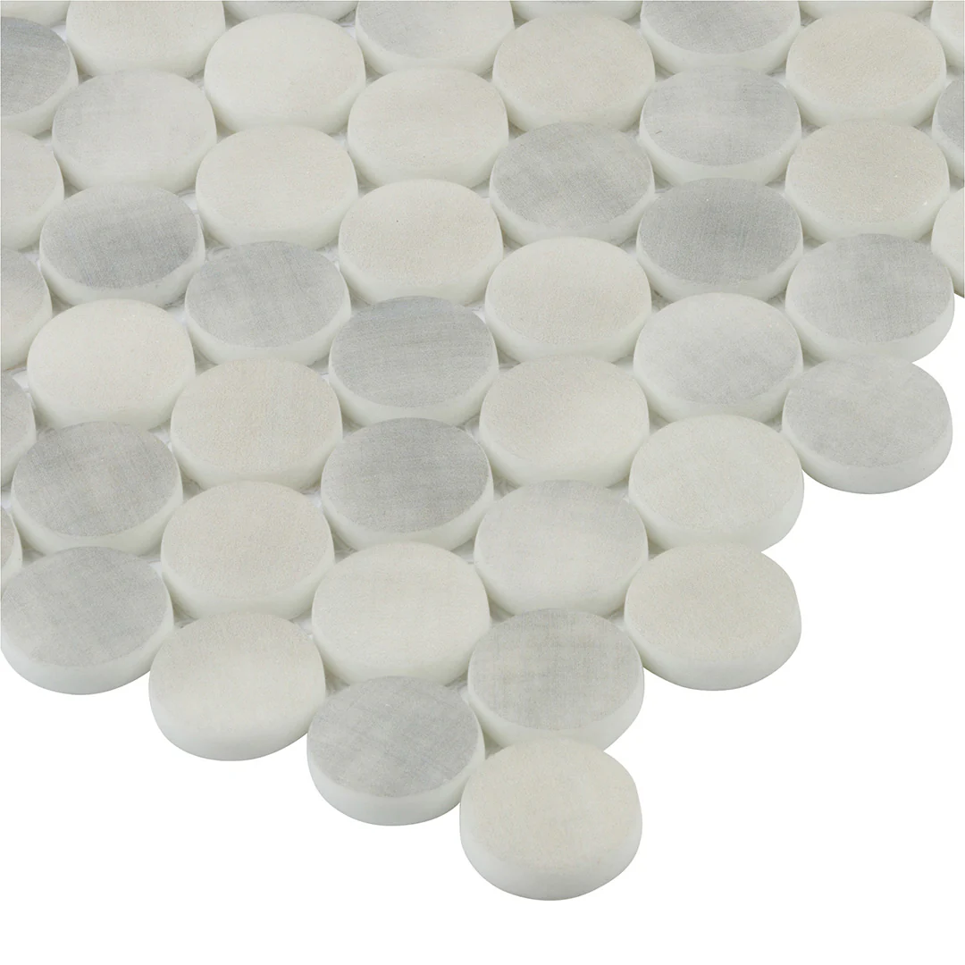 Emersyn Lane Circle Mosaic 12X12 Rockwell Twill Matte - Image 4