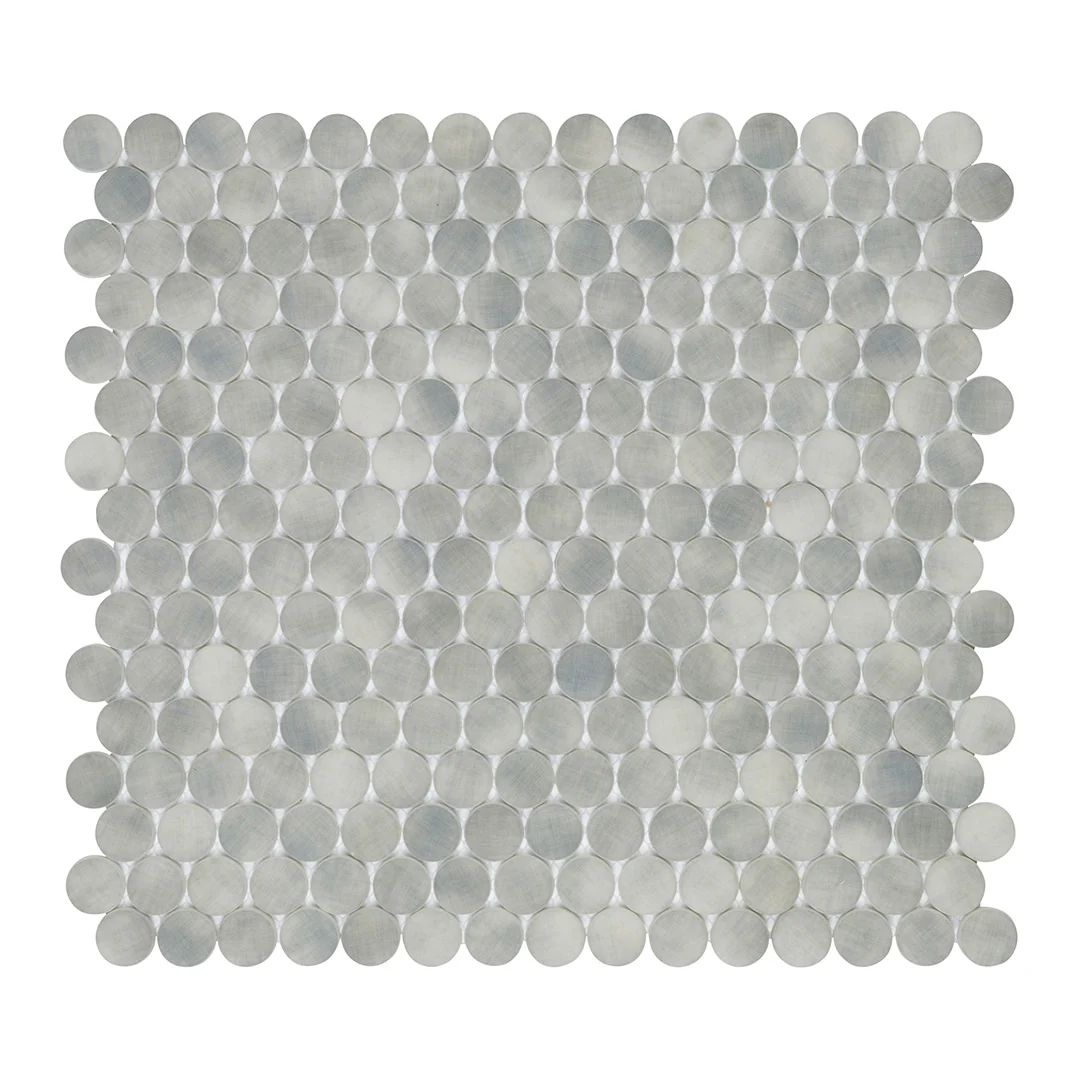 Emersyn Lane Circle Mosaic 12X12 Shadow Chiffon Matte - Image 3