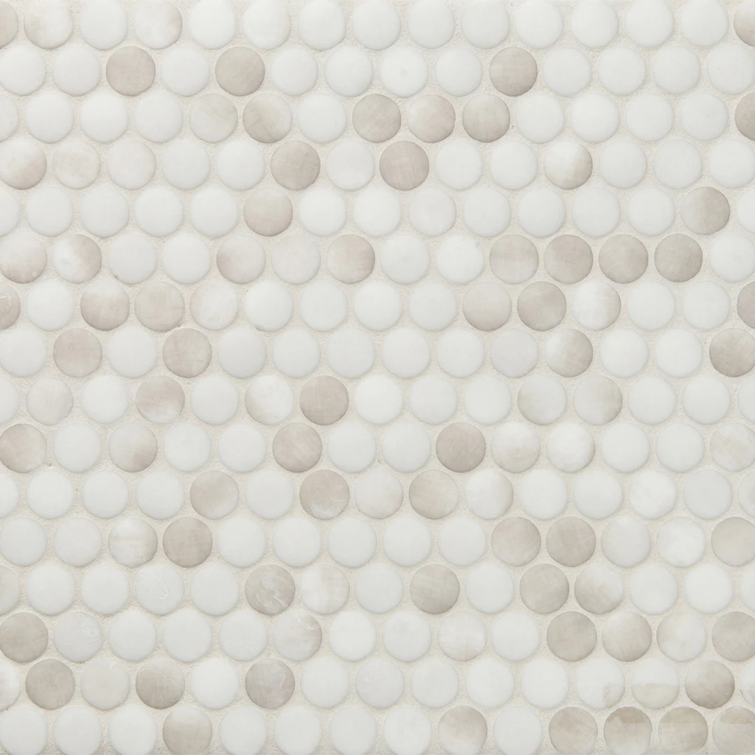 Emersyn Lane Circle Mosaic 12X12 Terrace Tweed Matte