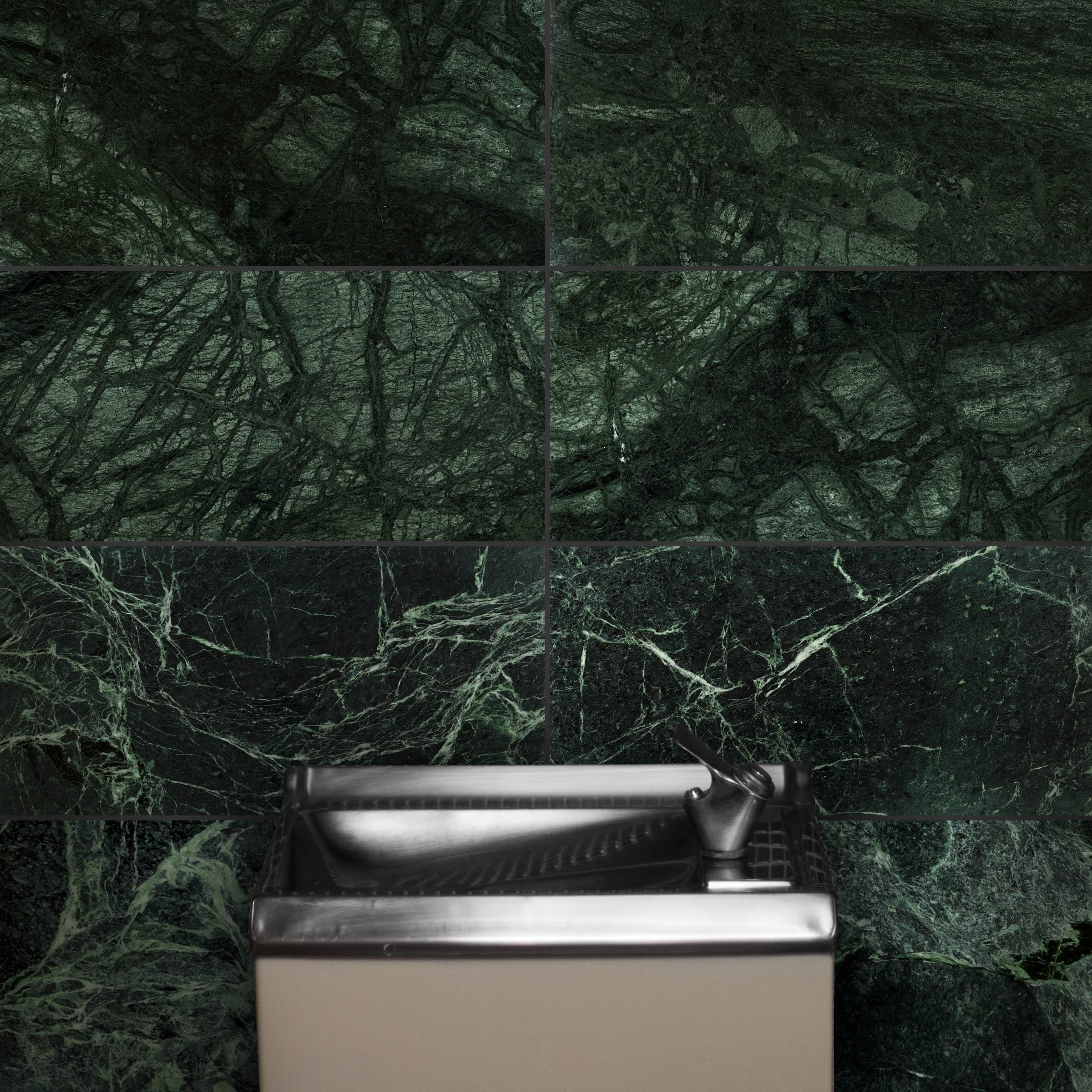 Empress Green Marble 12X24 Honed - Image 2