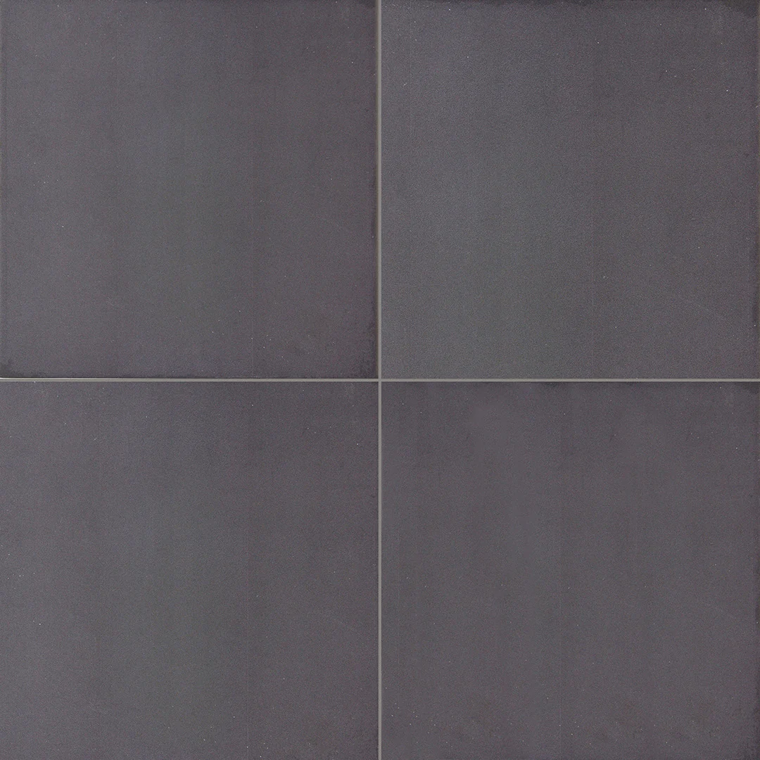 Encaustic Echoes Square 8X8 Obsidian Matte