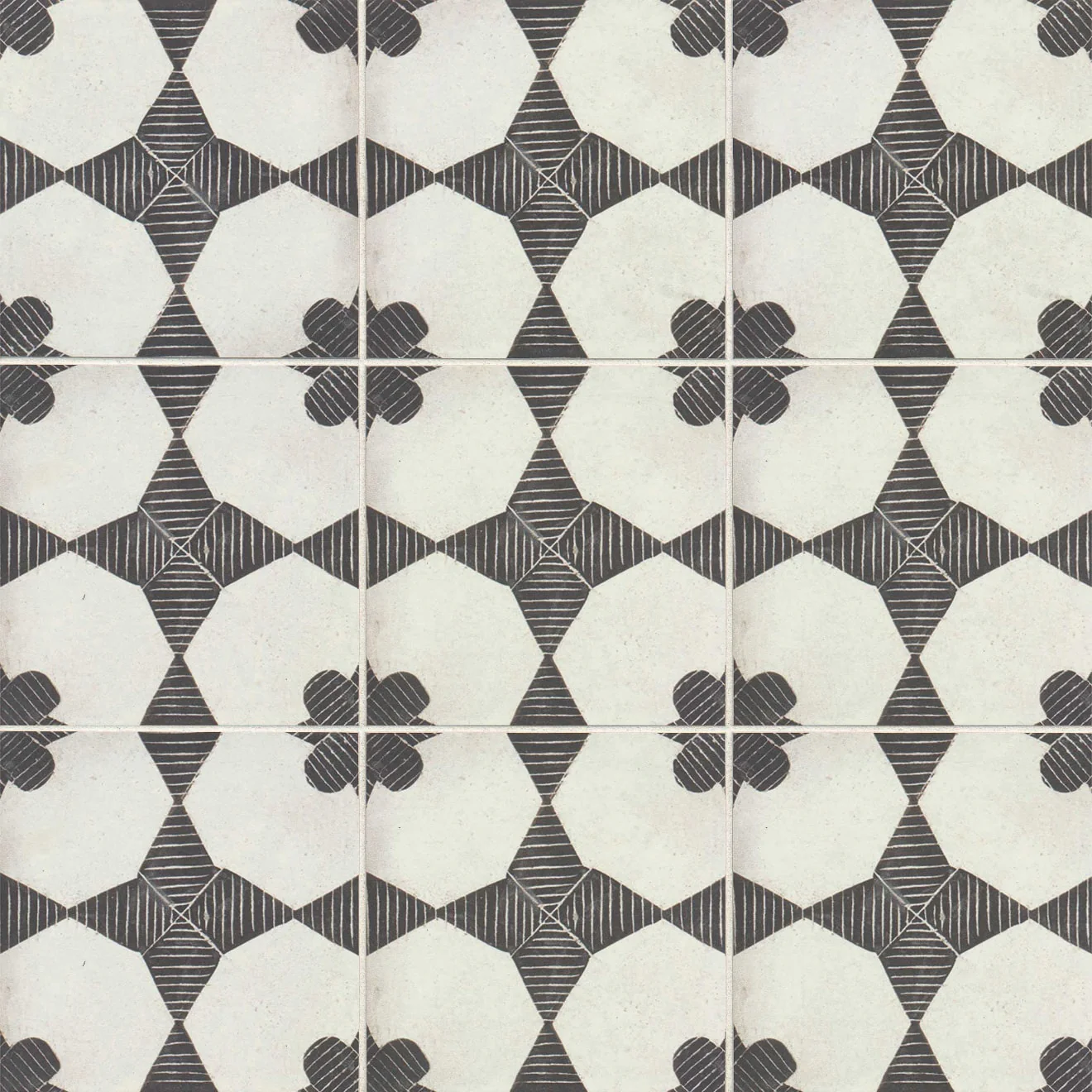 Enchante Glazed Color Body Porcelain Decorative Field Tile 8X8 Moderno Matte