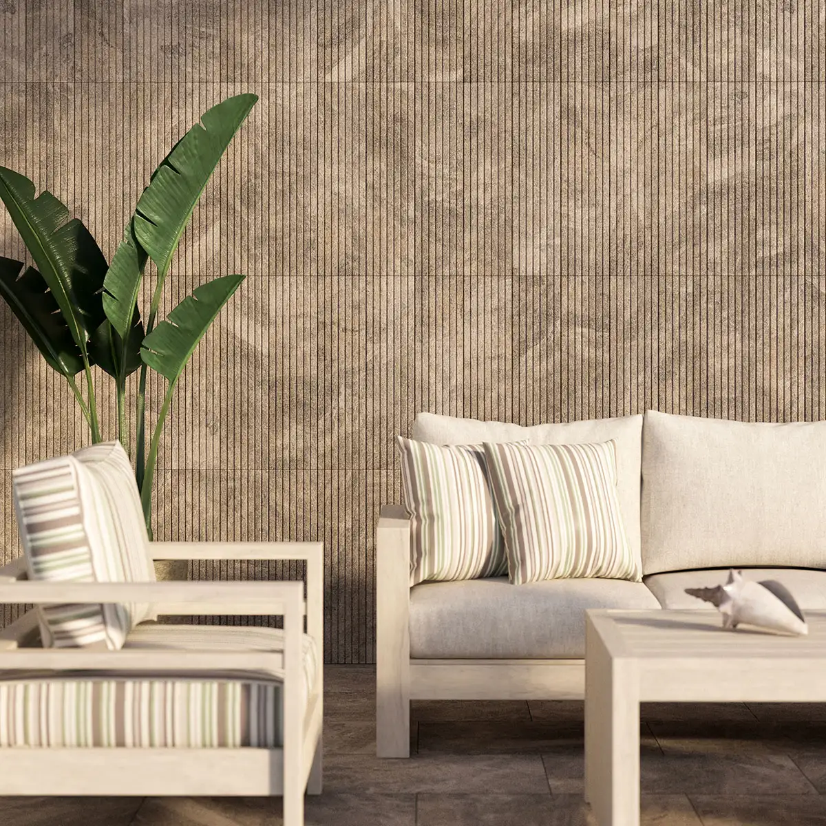 Ethan Wall Panel 6X24 Maroon Di Notte Leather - Image 2