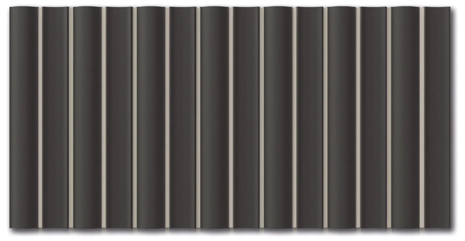 Faces Bar Matte 5X10 Grey