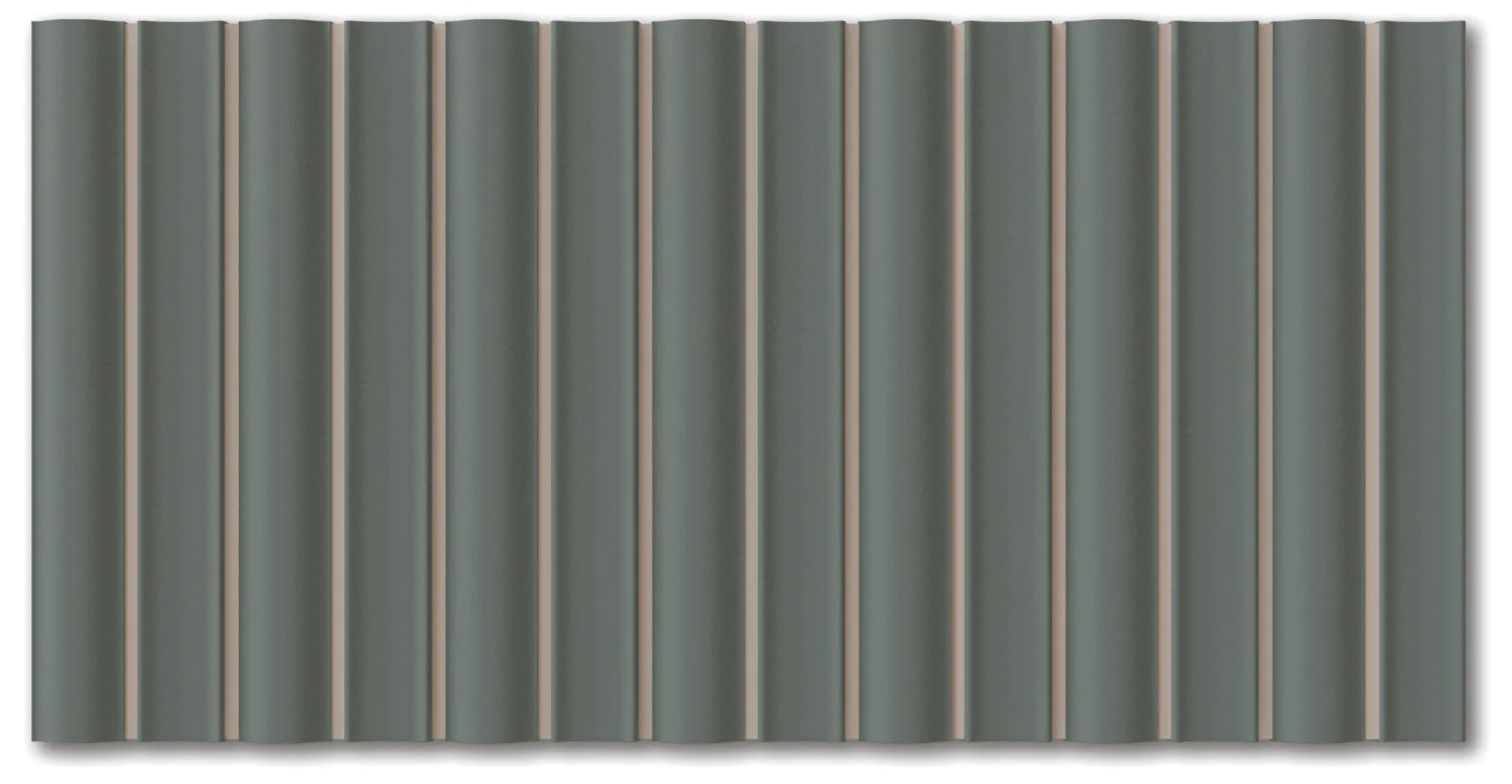 Faces Bar Matte 5X10 Steel Blue