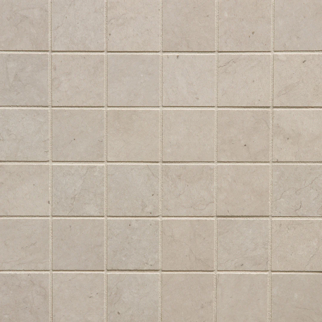 Foussana Square Mosaic 2X2 Thala Grey Brushed