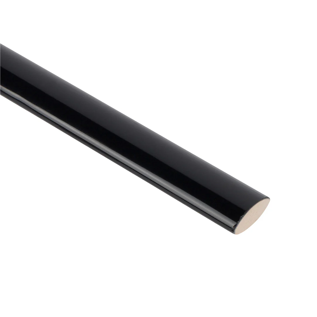 Gallerie Zlg Bullnose Trim 1/2X10 Ebony Glazed - Image 2