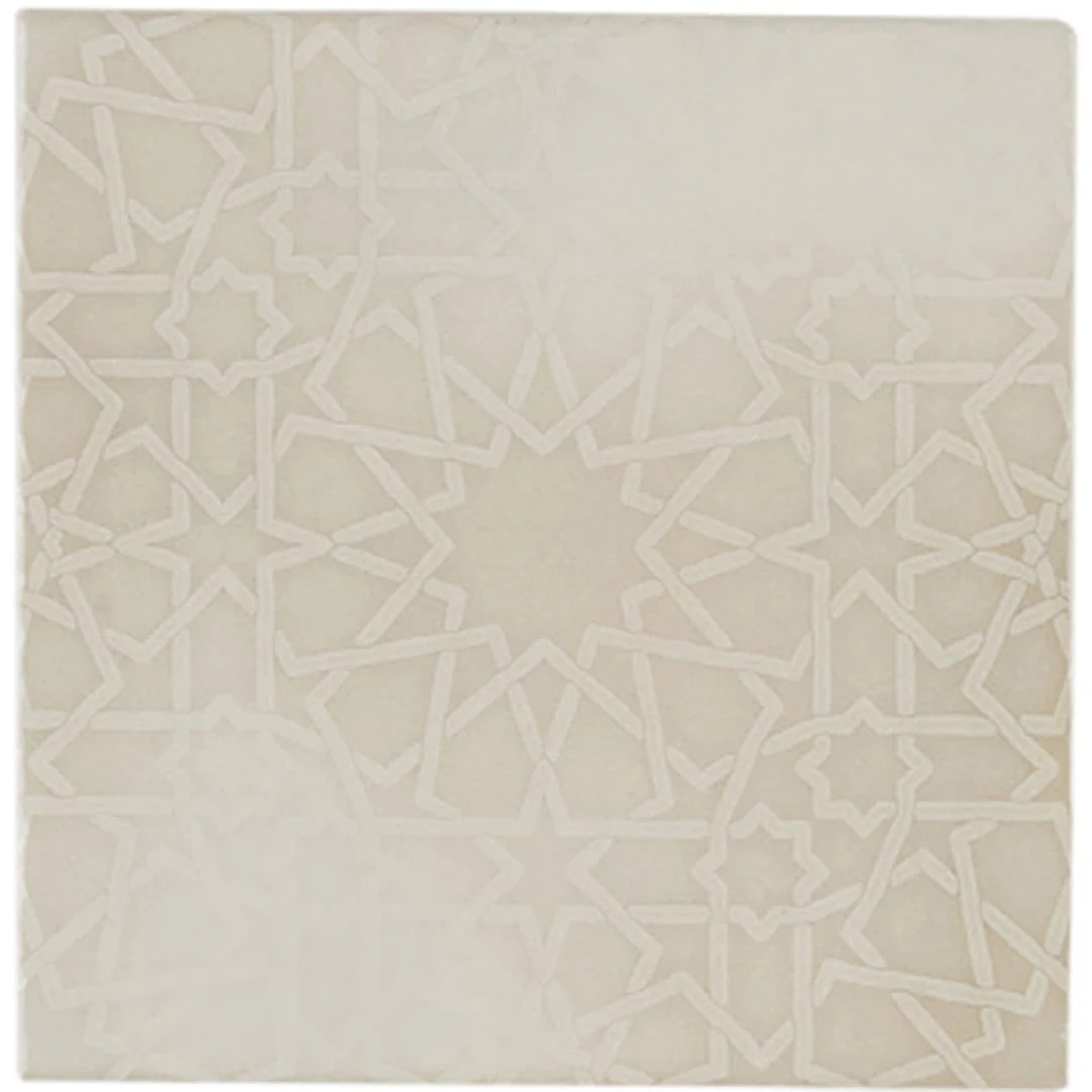 Gallerie Zlg Yassina Square 5X5 Prosecco Glazed - Image 2