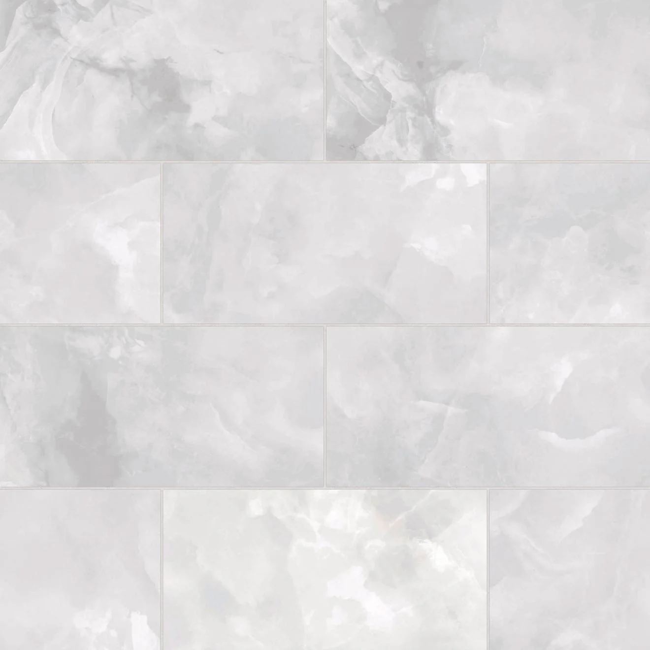 Gemma Honed 12X24 White Onyx