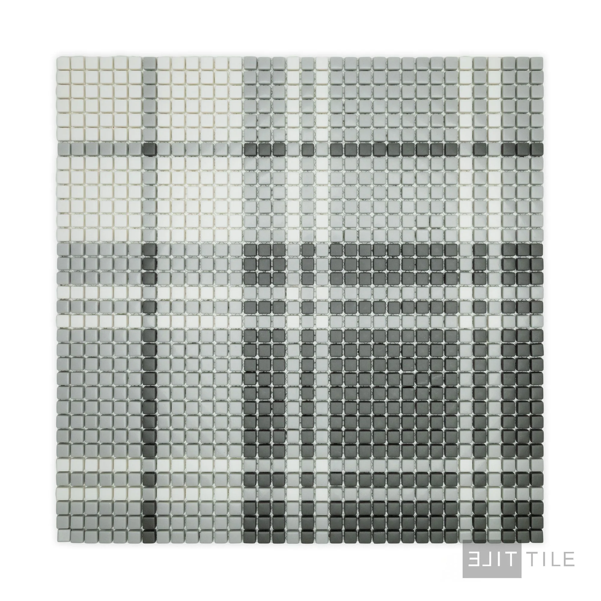 Geometro Highland Lancaster Matte Recycled Glass Mosaic - Image 3