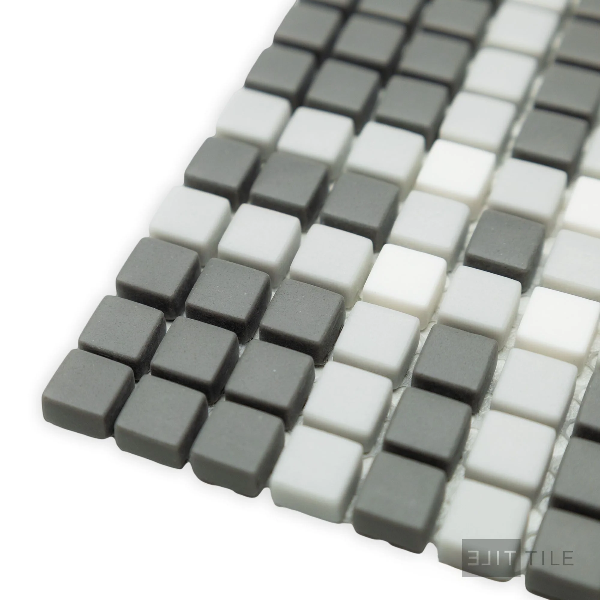Geometro Highland Lancaster Matte Recycled Glass Mosaic - Image 4