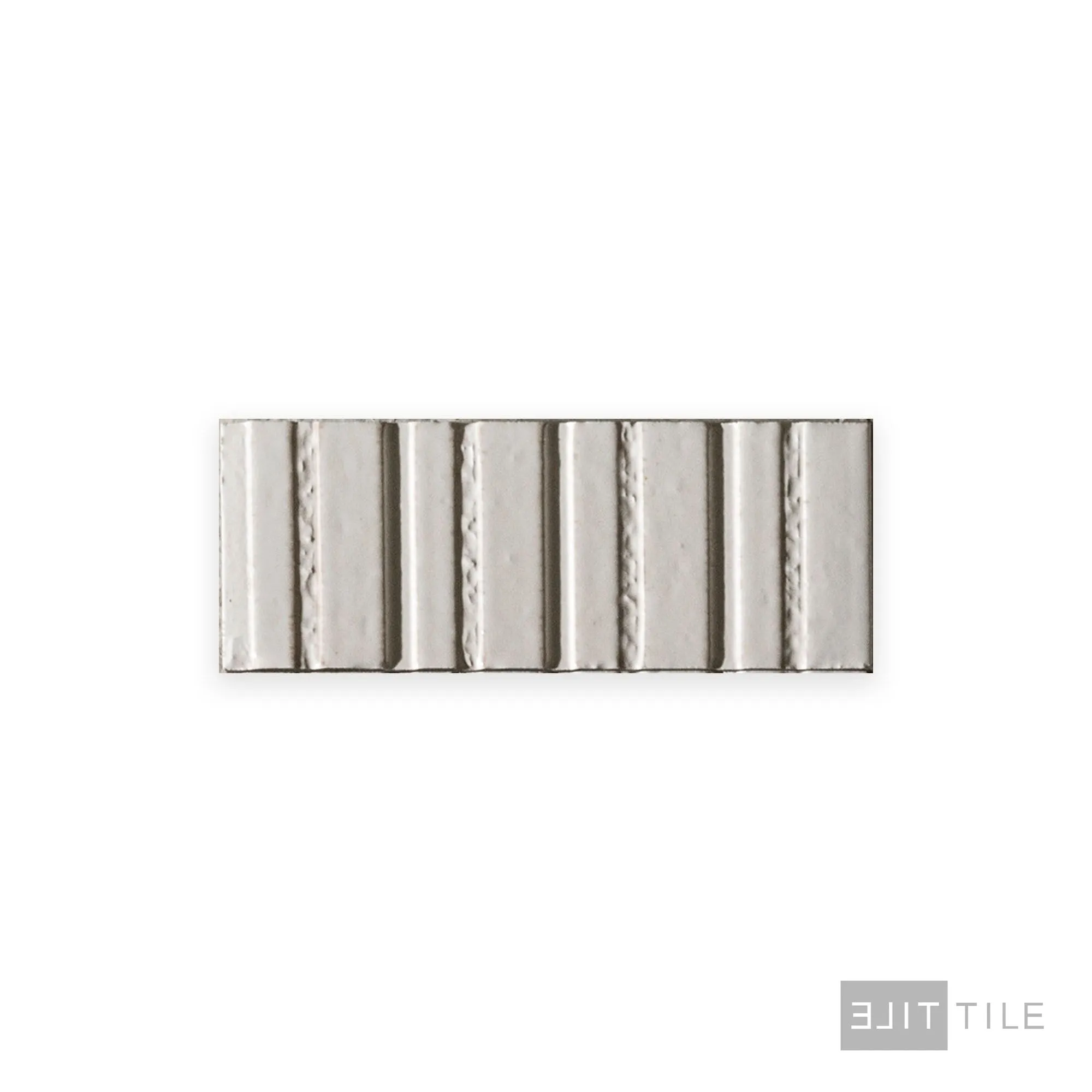 Glace Struttura Raye Deco 3X8 Bianco Glossy - Image 2