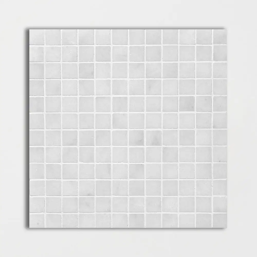 Glacier Marble 1X1 Square Mosaic 12X12 Glacier Honed