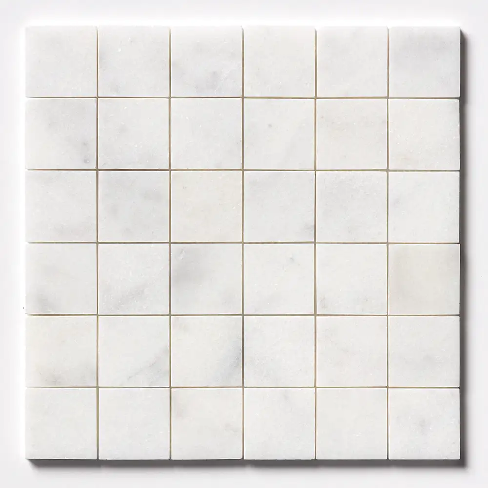 Glacier Marble 2X2 Square Mosaic 12X12 Glacier Honed - Image 2