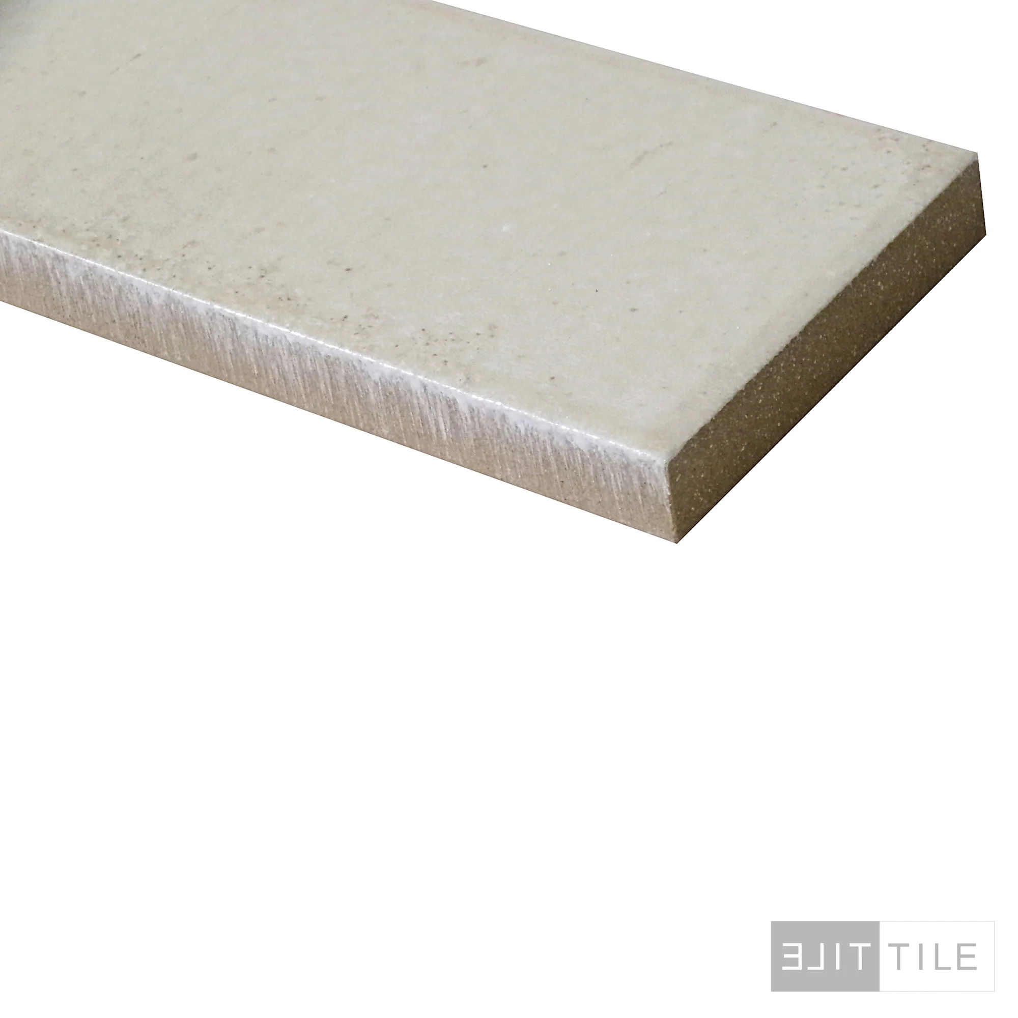 Gleeze Porcelain Tile 2X6 Beige Glossy - Image 3