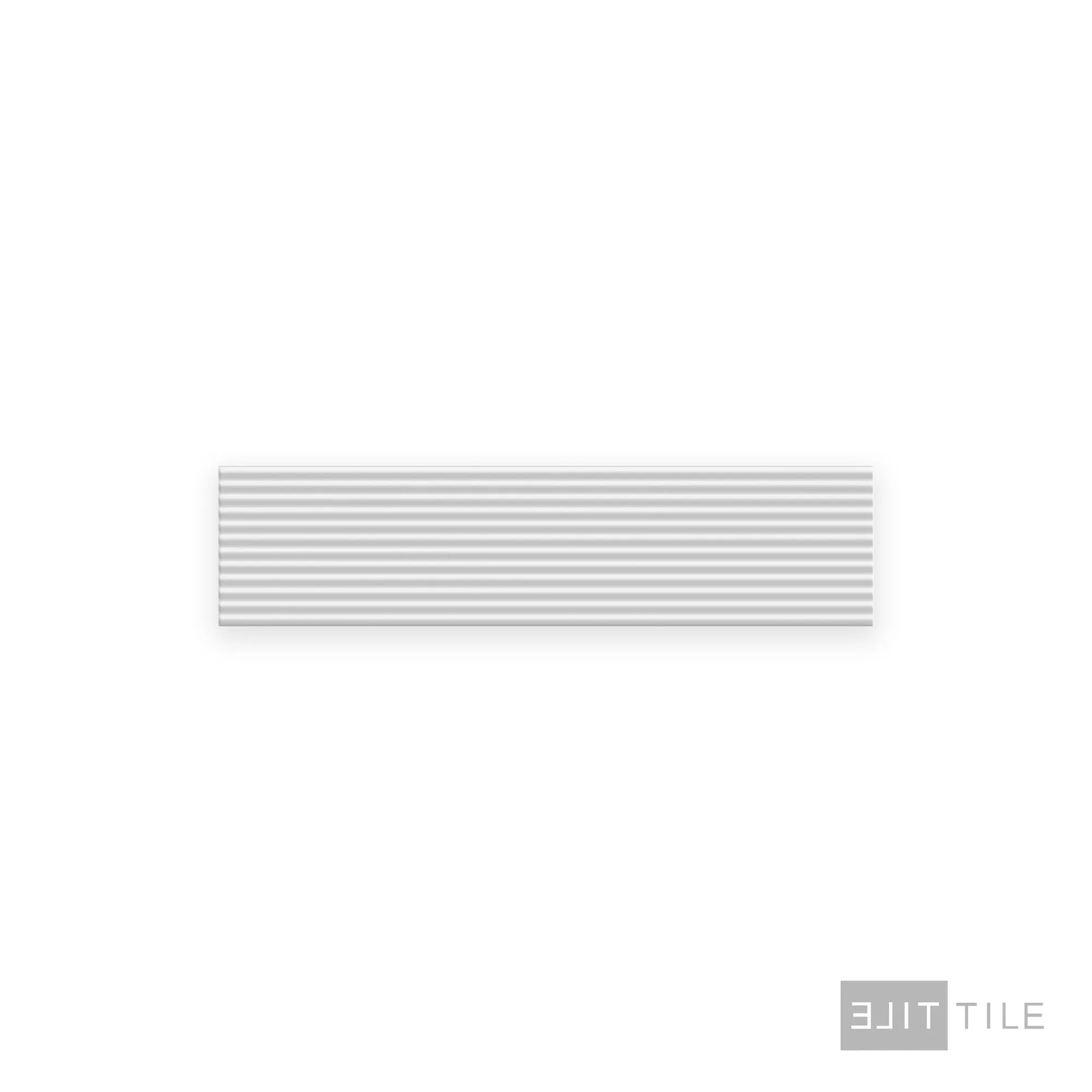 Glenbrook 2X8 Stripes Polar White Matte - Image 3