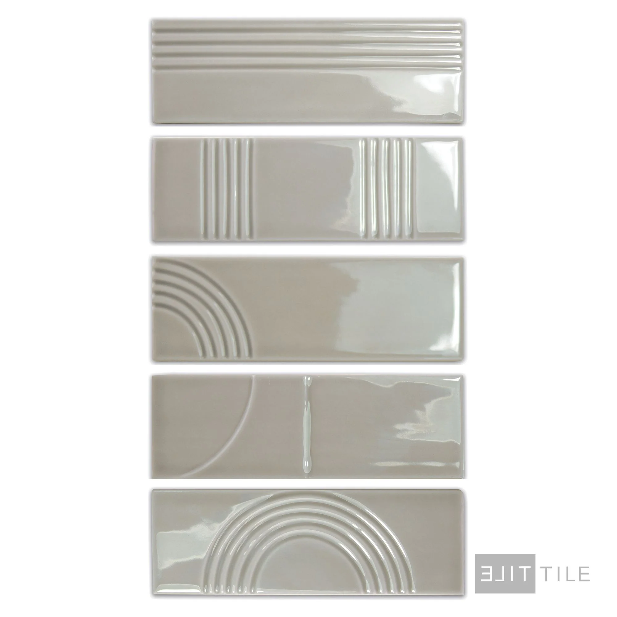 Glow Decor Glossy 2X6.3 Grey - Image 3