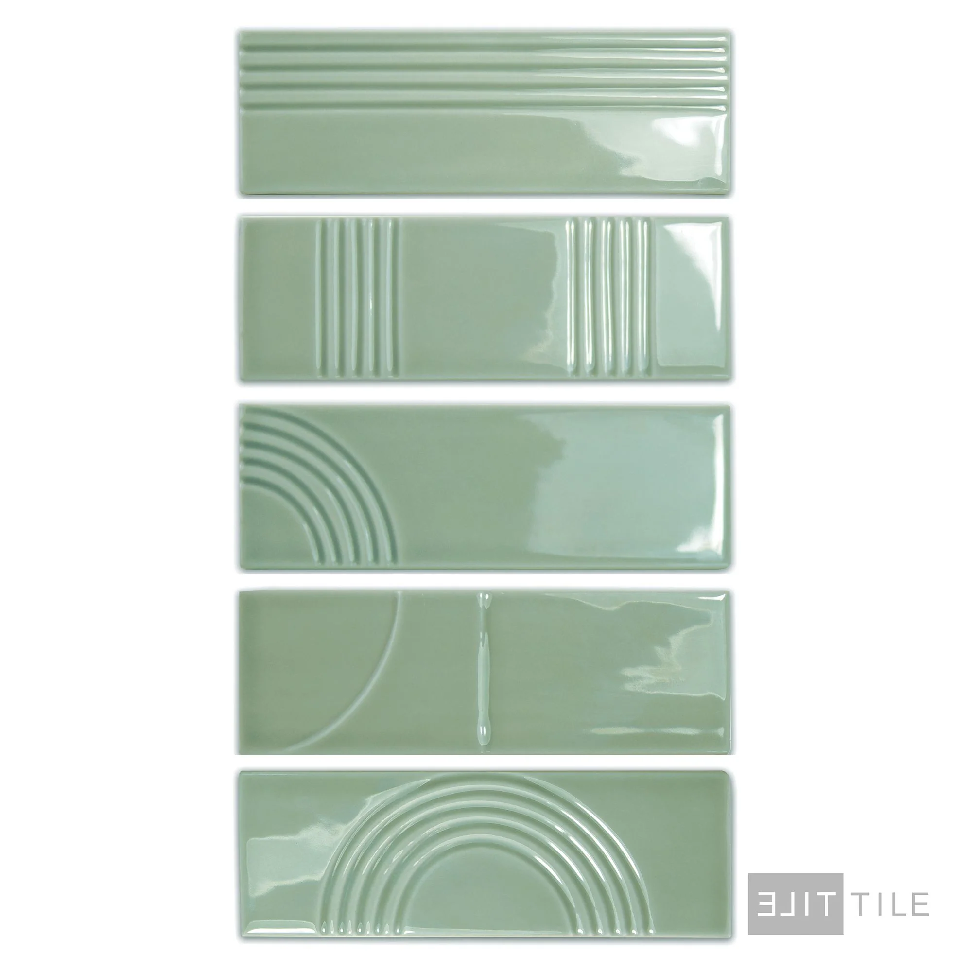 Glow Decor Glossy 2X6.3 Mint - Image 3