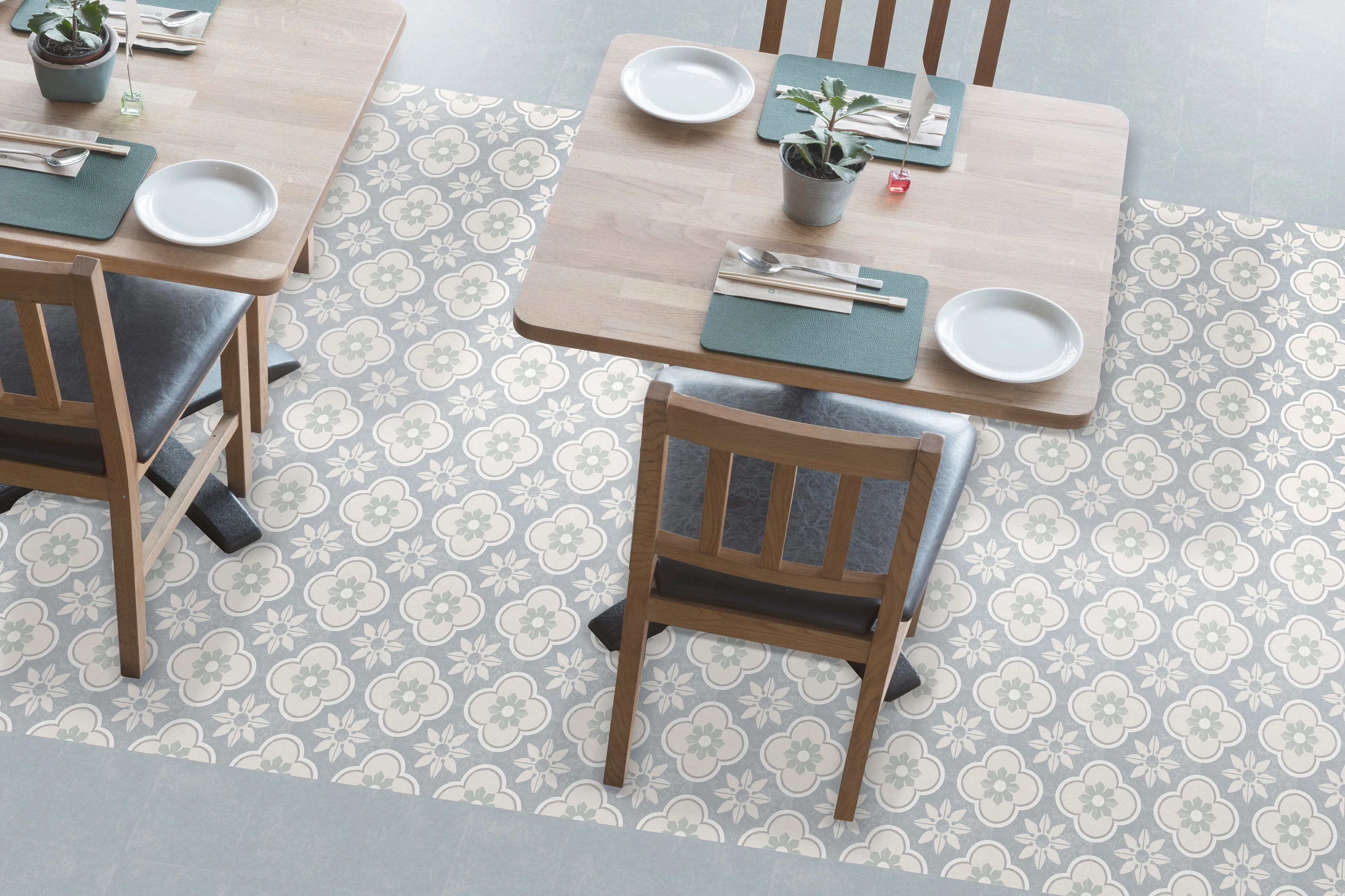 Hampton 15 Porcelain Decorative Field Tile 6X6 Montauk Matte - Image 2