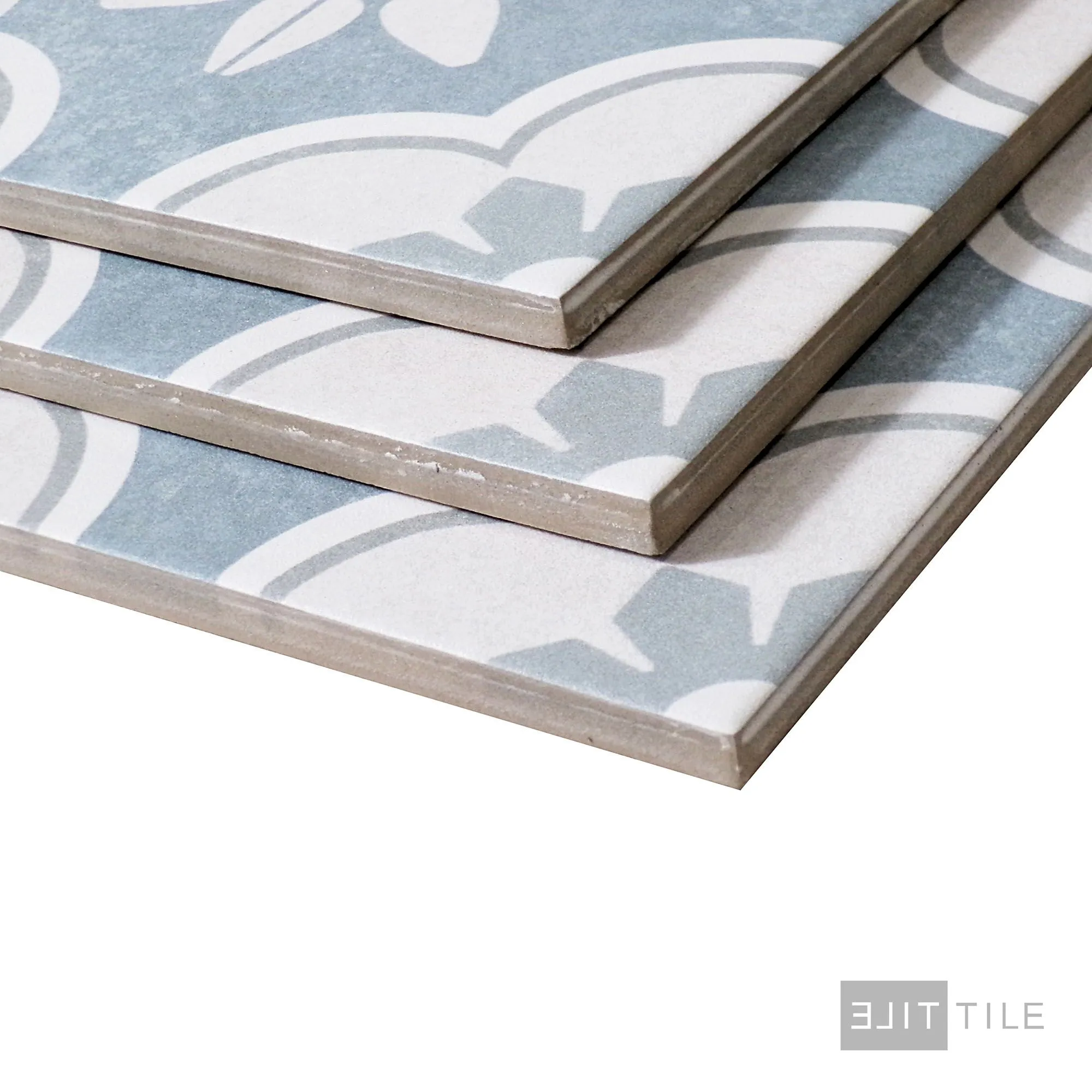 Hampton 15 Porcelain Decorative Field Tile 6X6 Montauk Matte - Image 4
