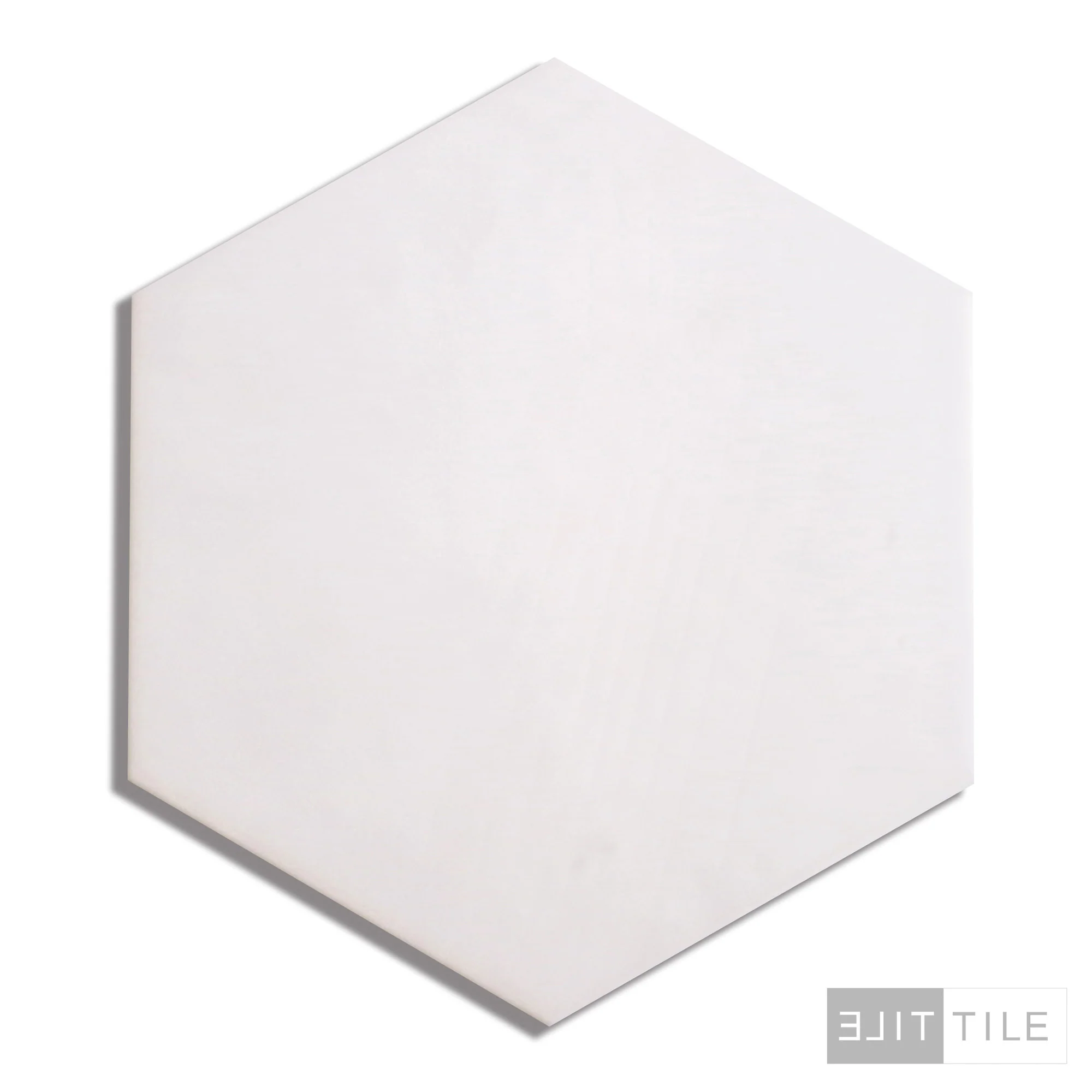 Hexatile Porcelain Tile 8X8 Blanco Matte