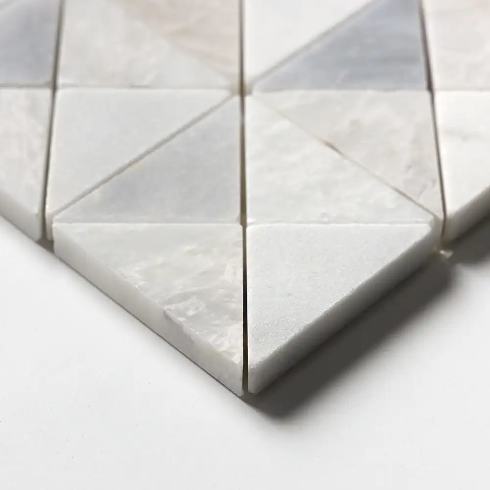 Iceberge Marble Devon Mosaic 12.5X12.5 Iceberg Avenza Allure Polished - Image 4