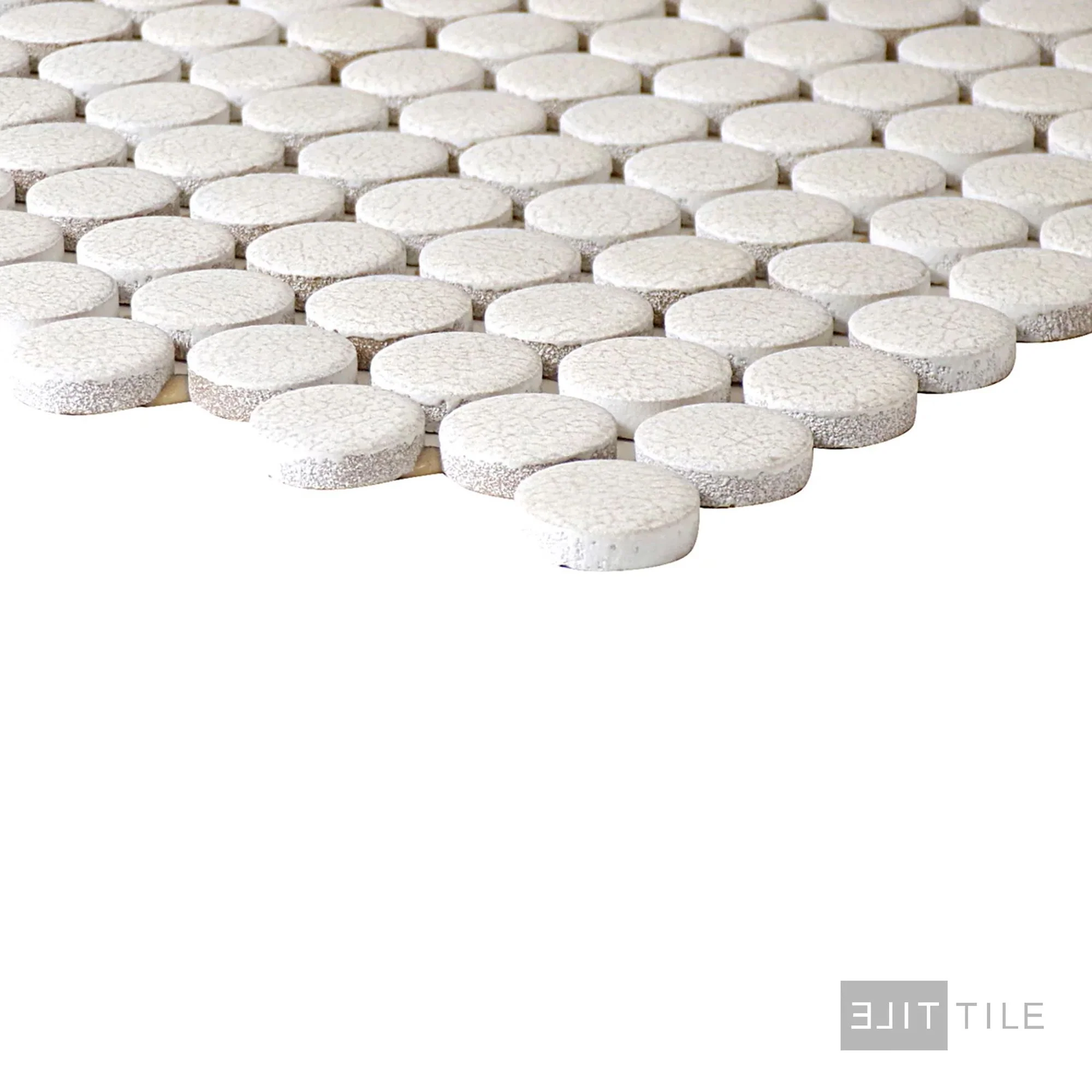 Inyo Mosaic 13X11 Crema Matte - Image 3