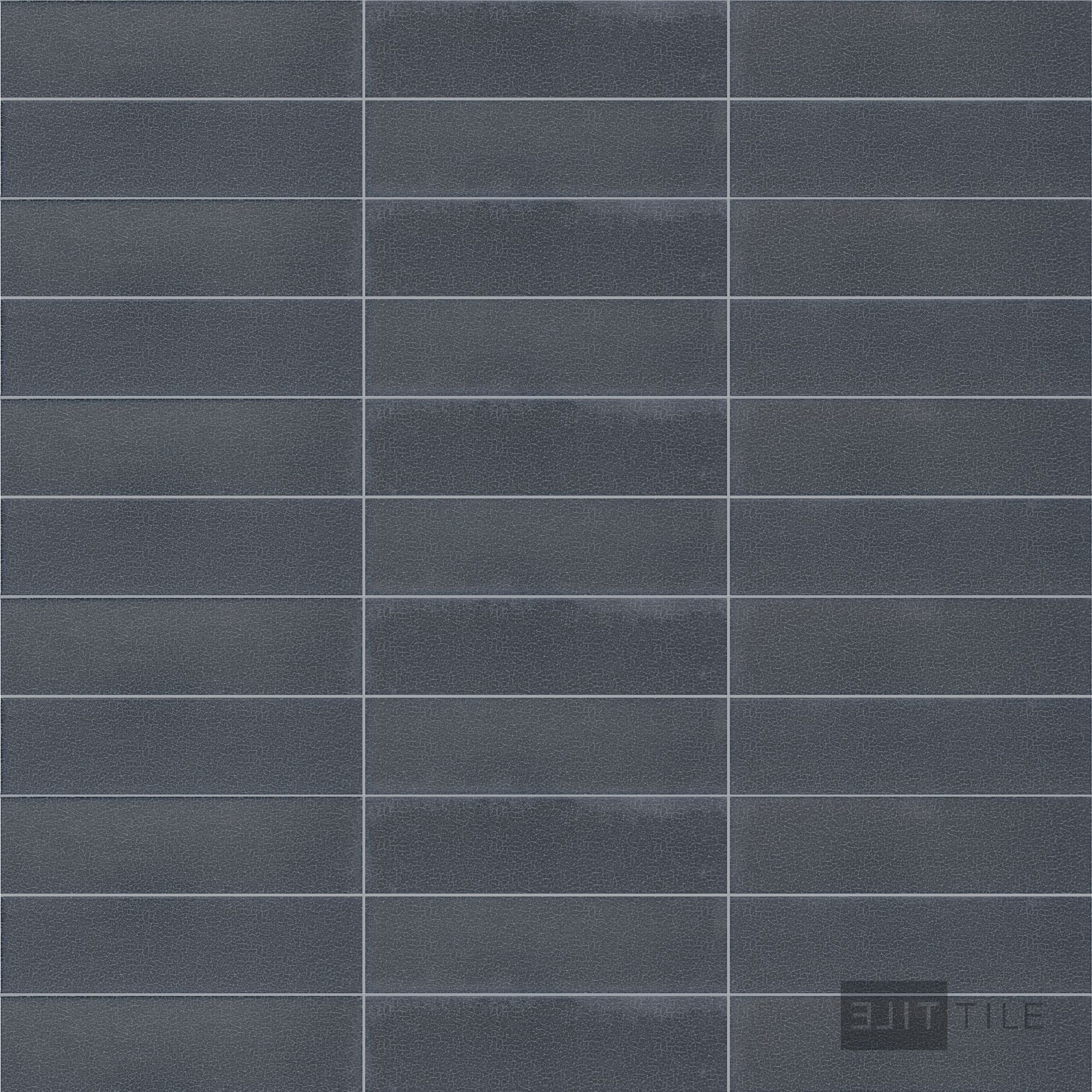 Inyo Floor Tile 2X8 Indigo Satin