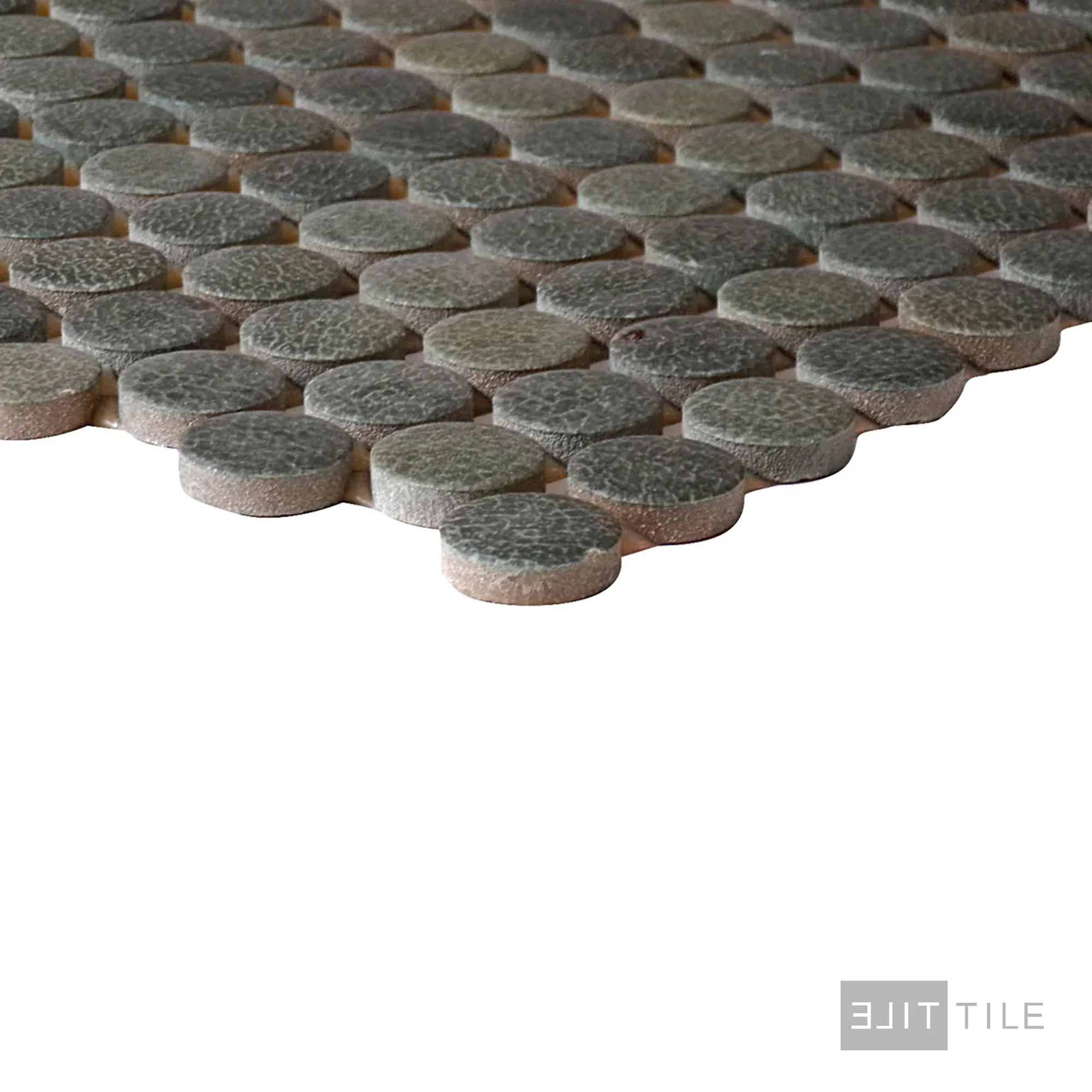 Inyo Mosaic 13X11 Olive Matte - Image 3