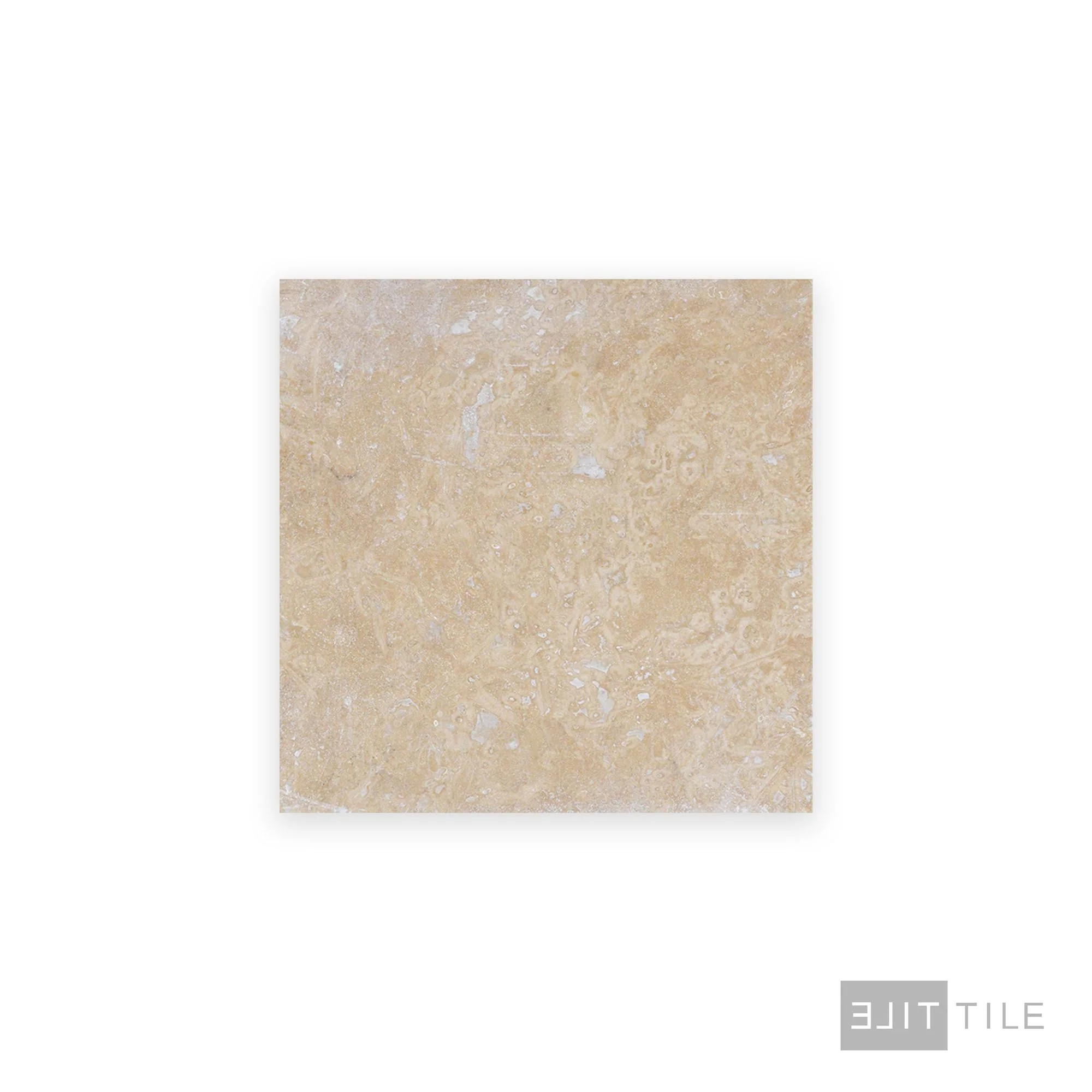 Ivory Premium Travertine 12X12 Filled And Honed - Image 3