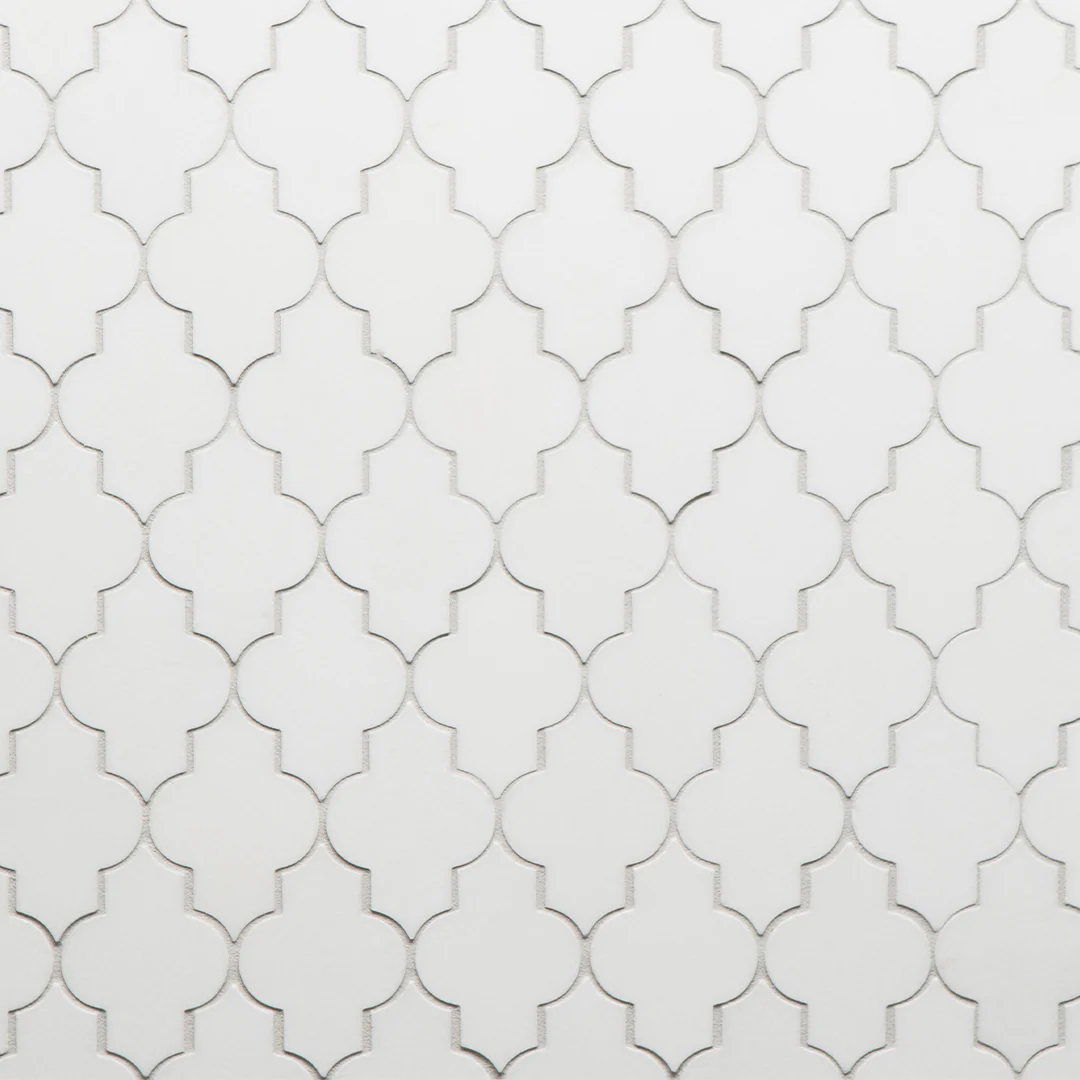 Jet Set Mosaic 8-3/4X9 Thassos Honed