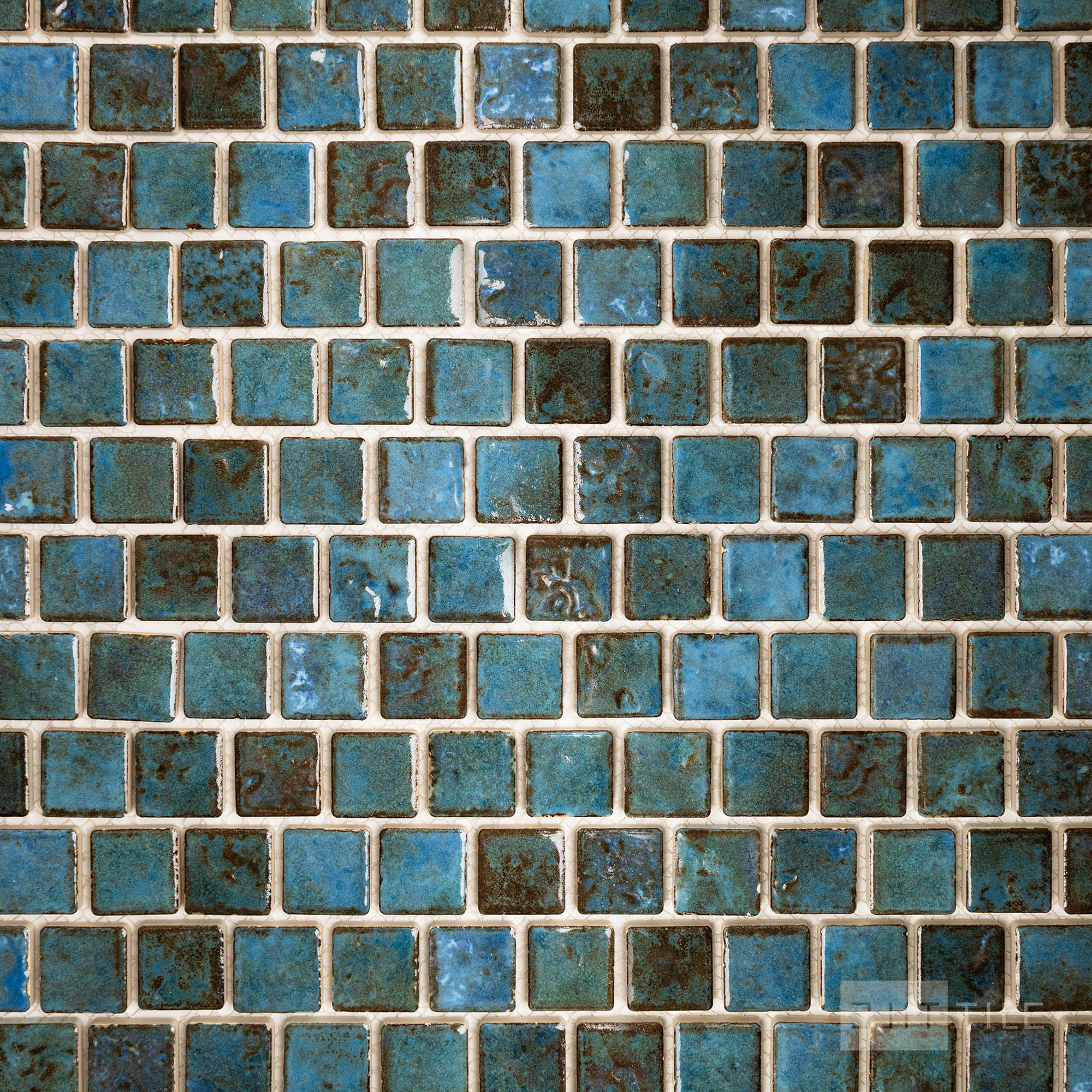Joya 1X1 Square Albi Semi Gloss Mosaic