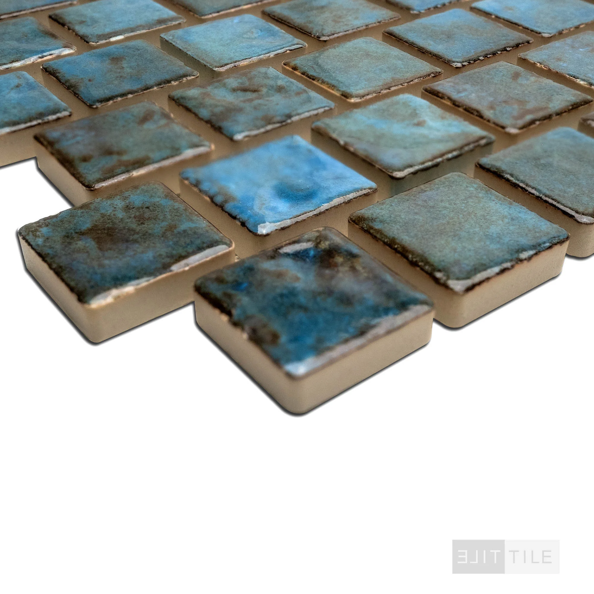 Joya 1X1 Square Albi Semi Gloss Mosaic - Image 4