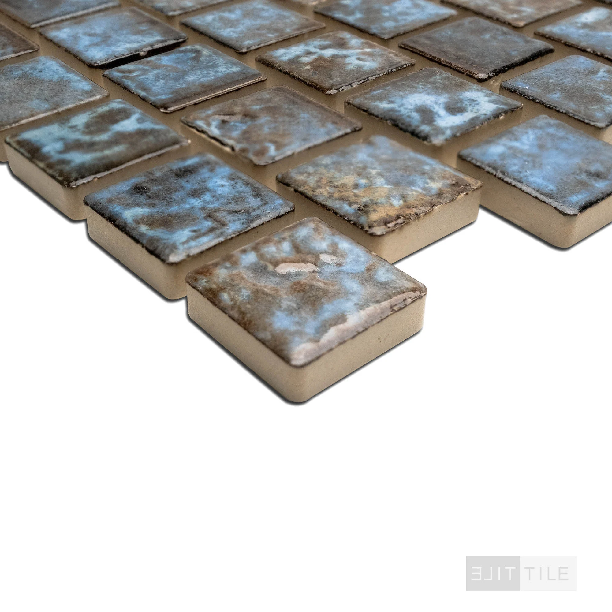 Joya 1X1 Square Cotto Semi Gloss Mosaic - Image 3