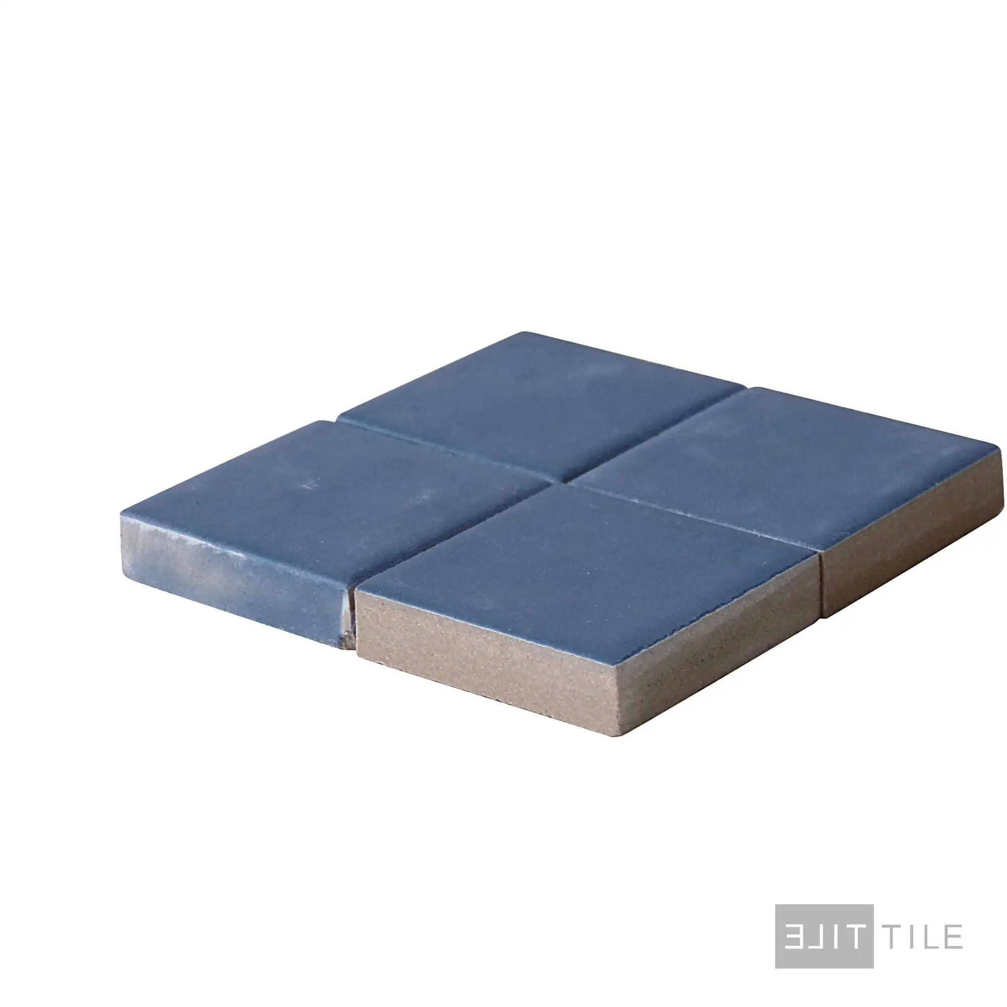 Kasbah Taco Porcelain Tile 1X1 Blue Night Matte - Image 4