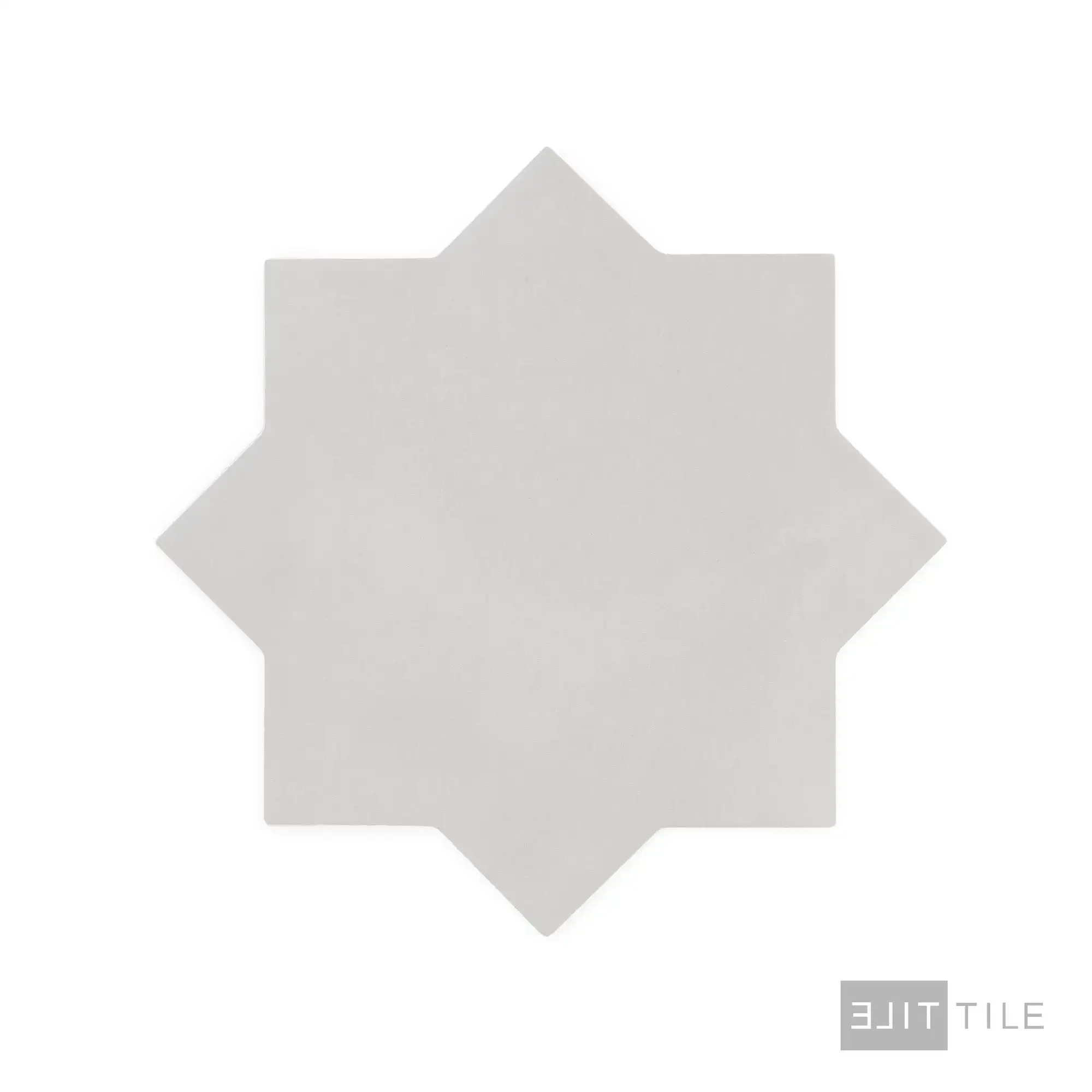 Kasbah Star Porcelain Tile 6-1/2X6-1/2 Smoke Matte - Image 3