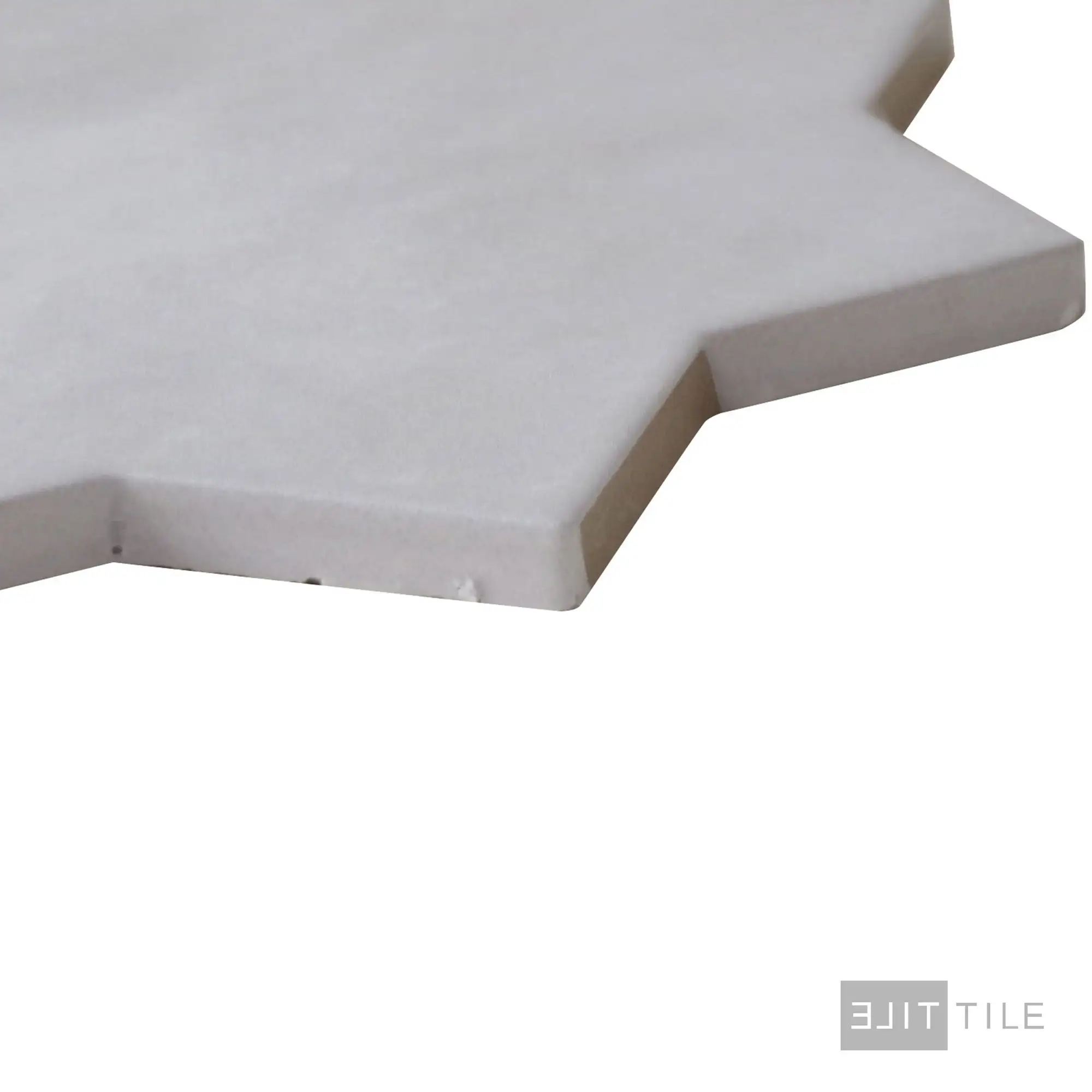 Kasbah Star Porcelain Tile 6-1/2X6-1/2 Smoke Matte - Image 4